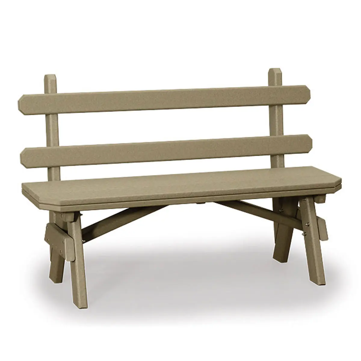 Finch Amish Poly Garden Bench - Thumbnail 3