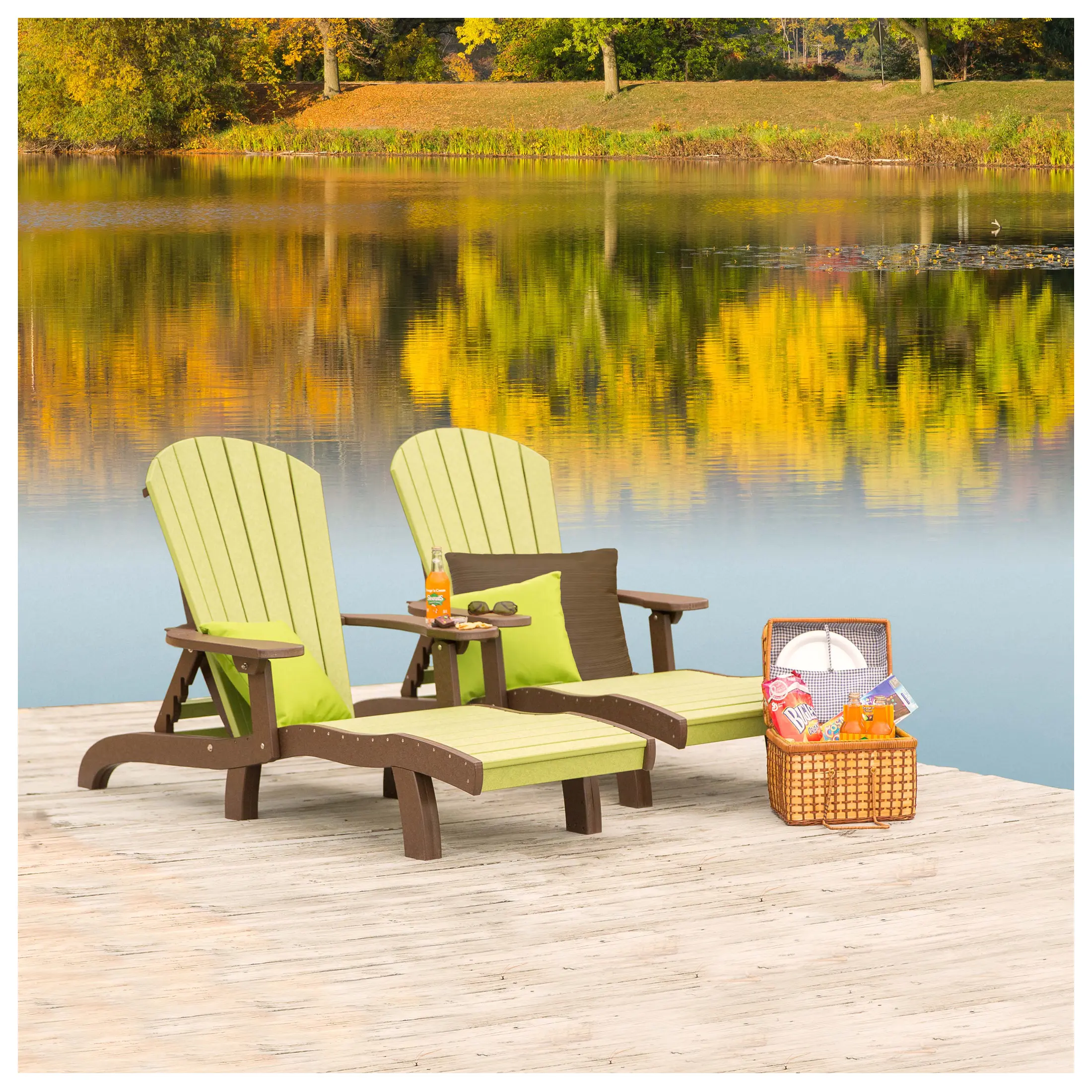 Finch Amish Poly SeaAira Lounge Chair - Thumbnail 4