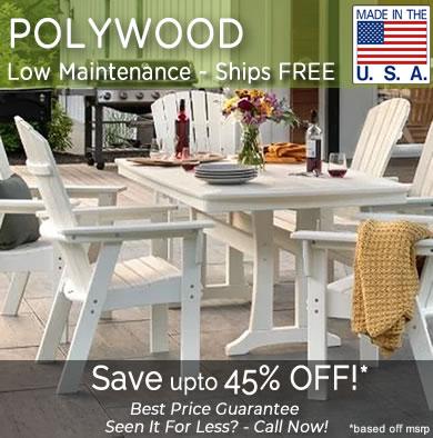 Sale on Polywood Outdoor Furniture