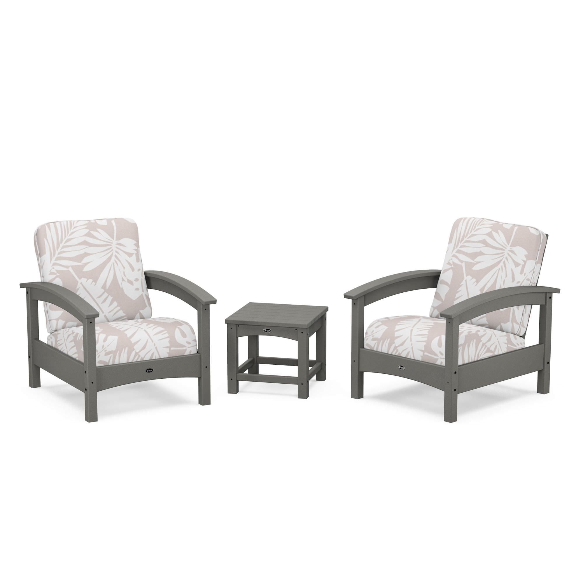 Transform Your Outdoor Space with Trex® Rockport Club Conversation Set