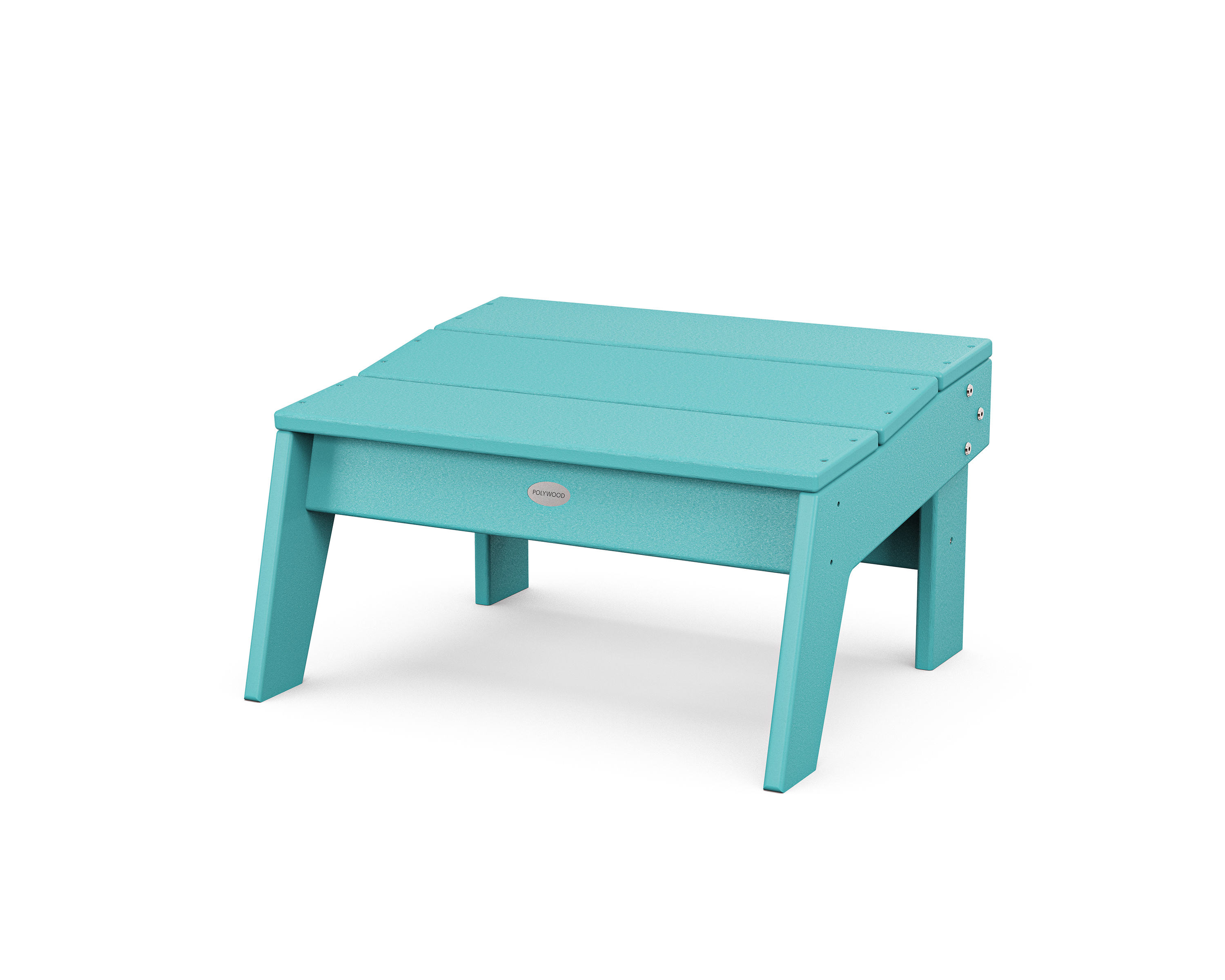 POLYWOOD Modern Studio Oversized Ottoman