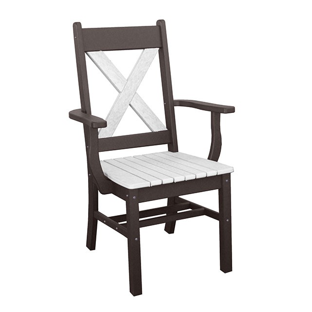 X-Back Poly Dining Side Chair