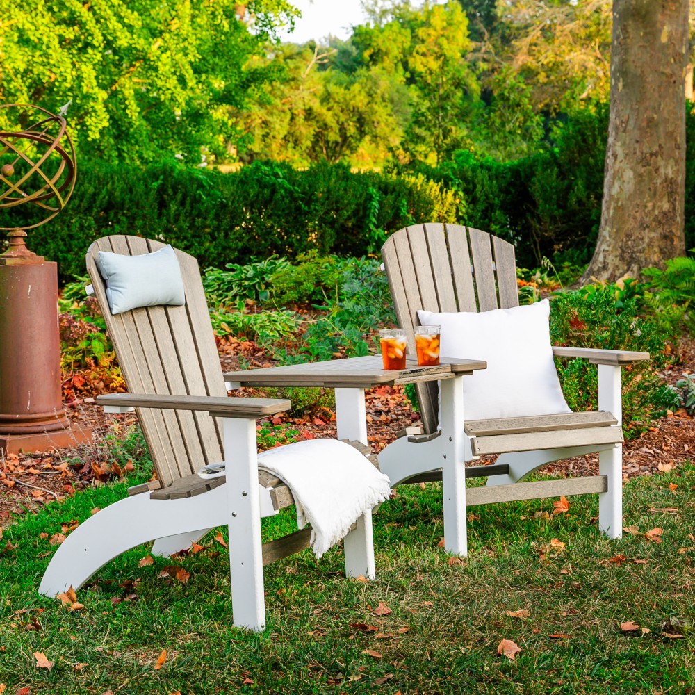 Amish Poly Deluxe Fanback Settee