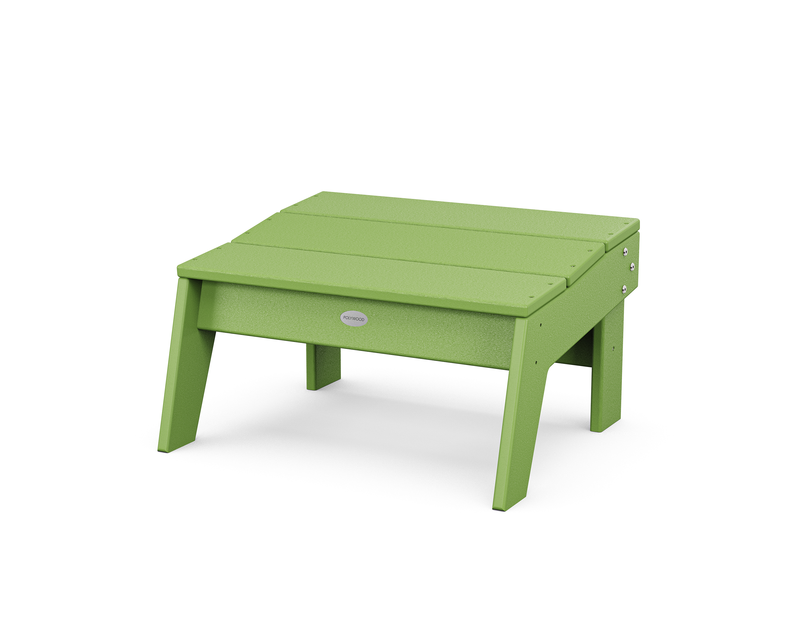 POLYWOOD Modern Studio Oversized Ottoman