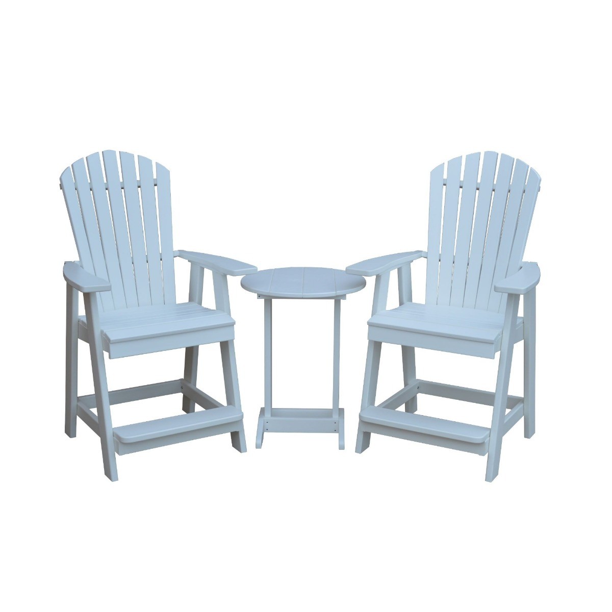 A&L Furniture Fanback Counter Chair