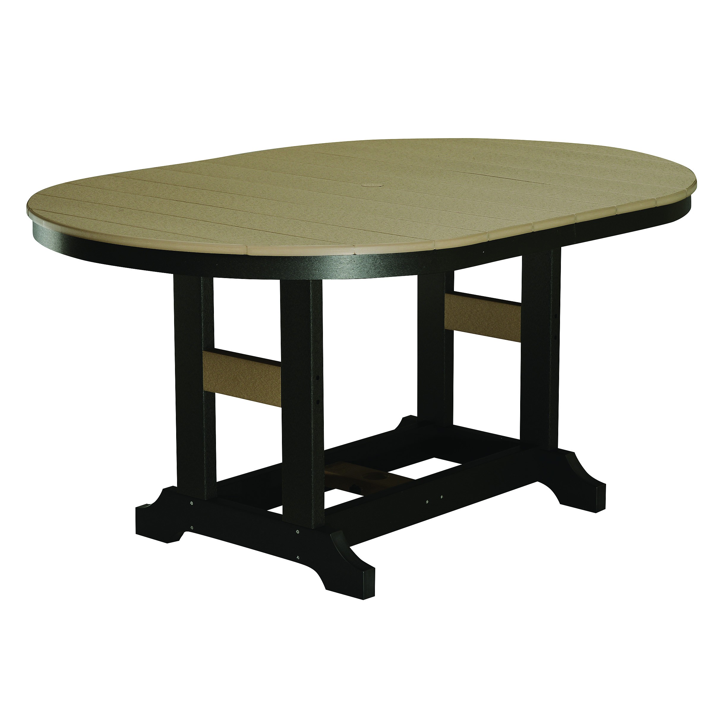 Berlin Gardens Garden Classic Oblong Swivel Dining Set