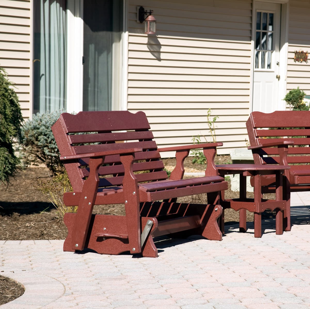 Amish Poly 4 ft West Chester Glider