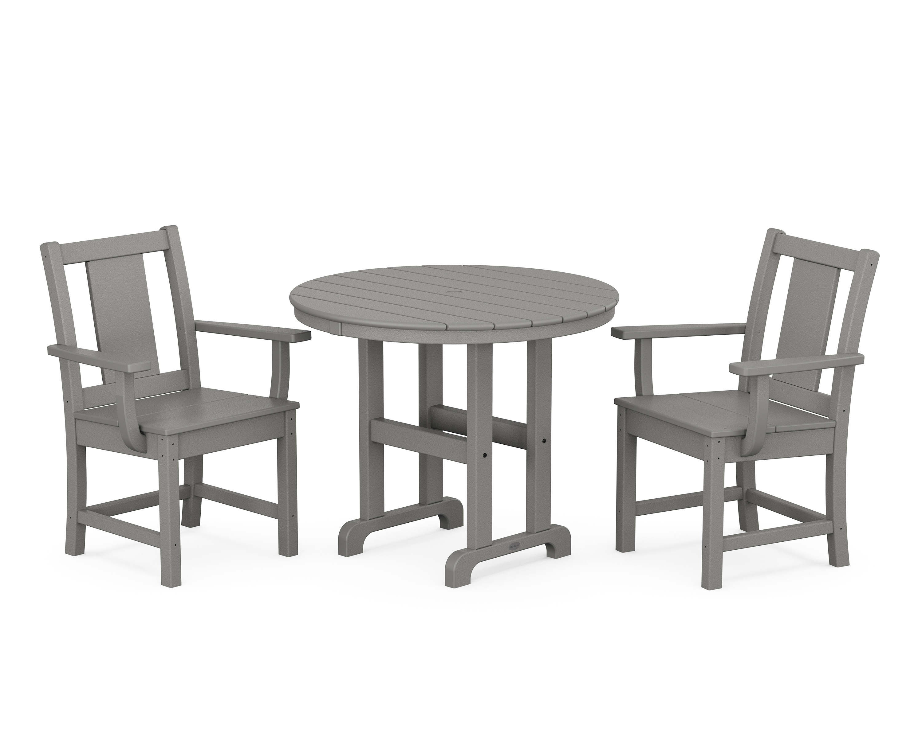 POLYWOOD Prairie 3-Piece Farmhouse Dining Set