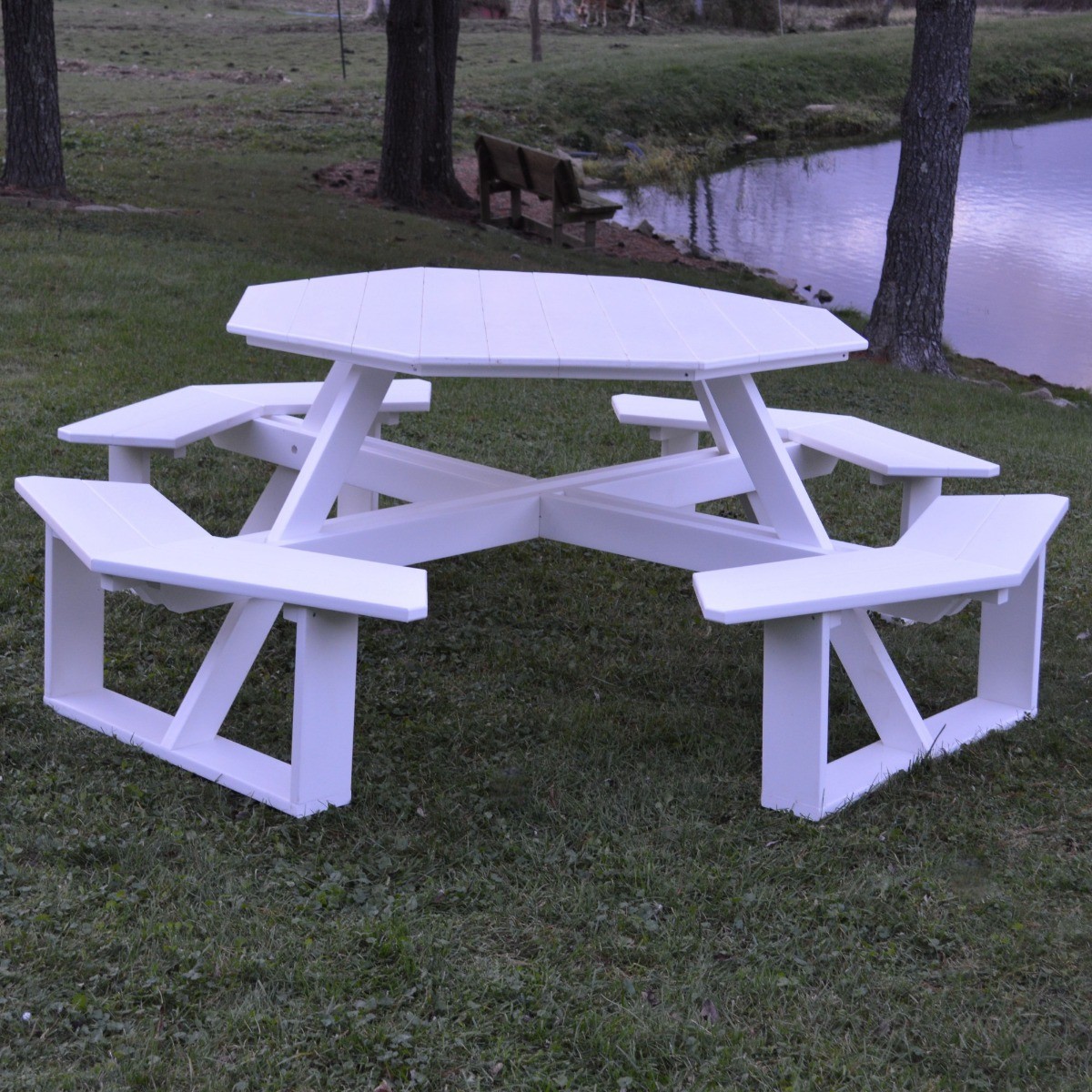 A&L Furniture 54 in Octagon Walk-In Table