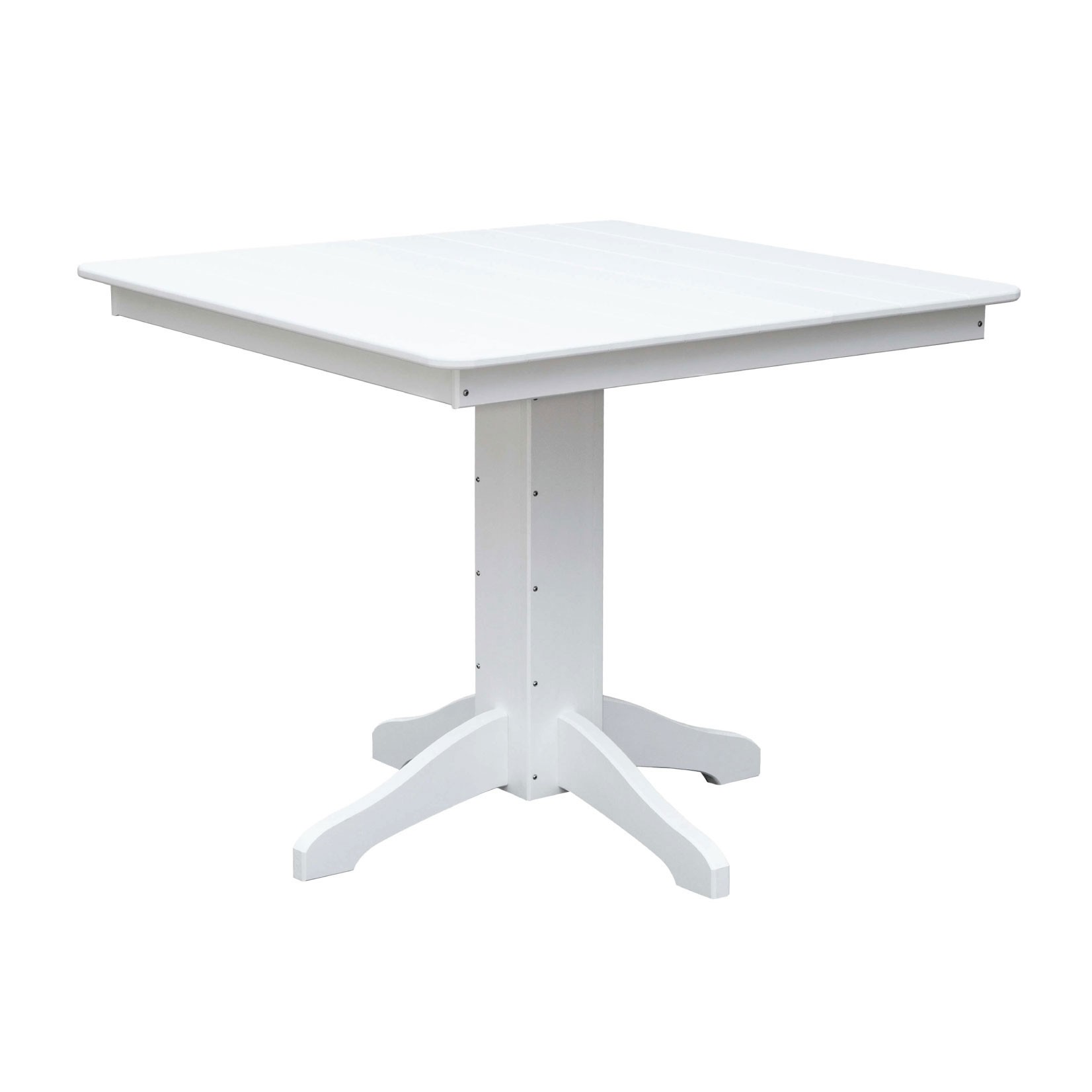 Poly 44in Square Dining Table