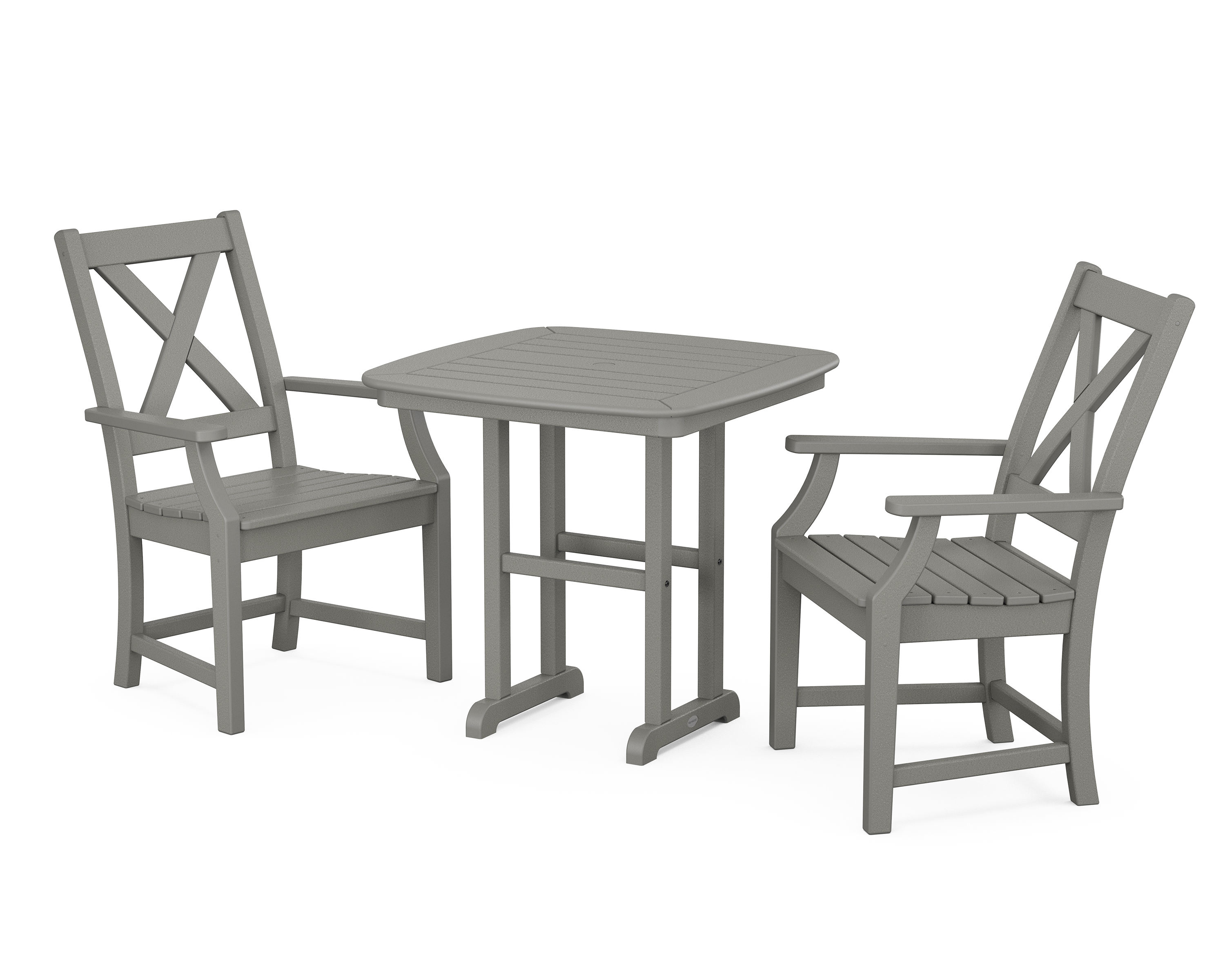 POLYWOOD Braxton 3-Piece Dining Set