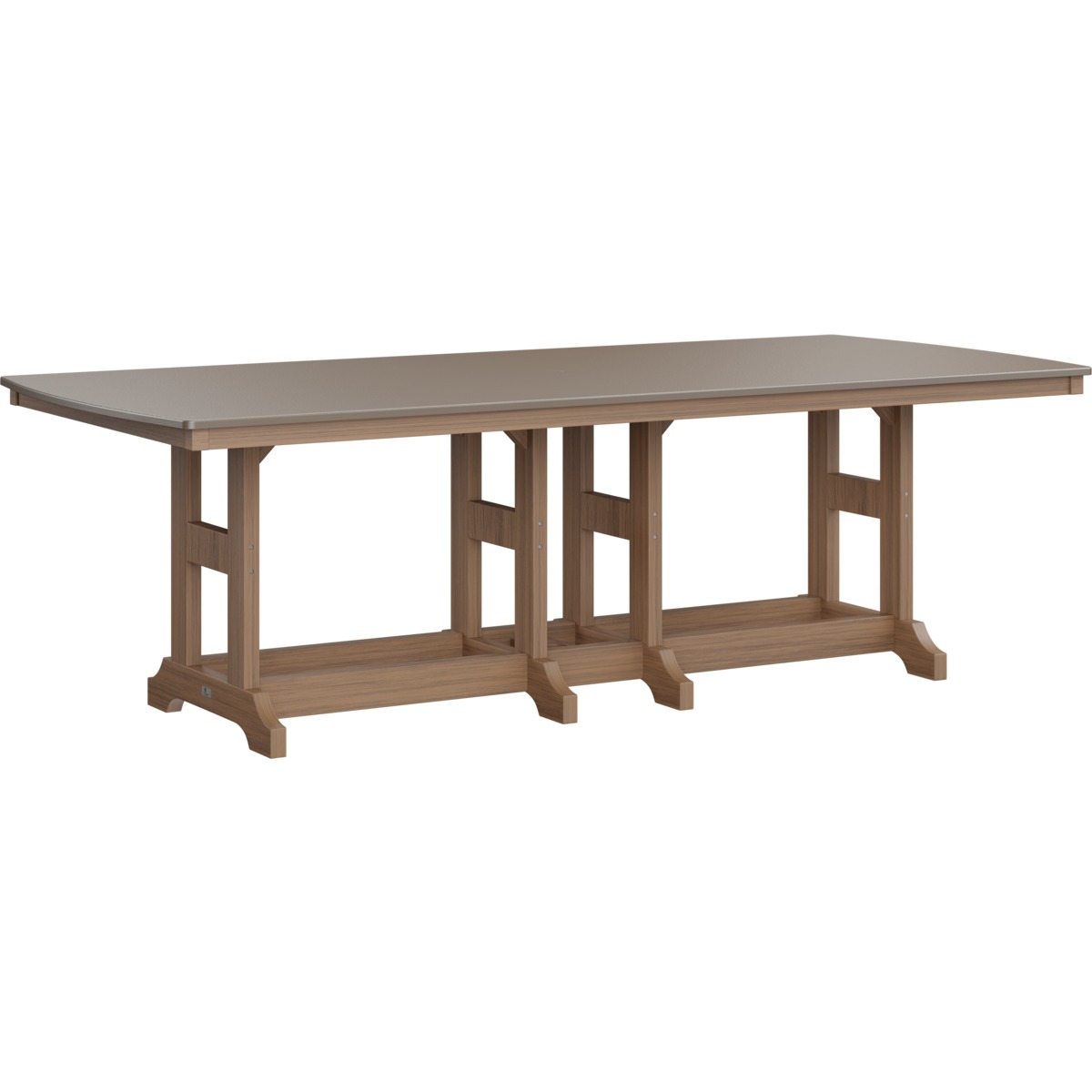 Berlin Gardens Garden Classic Hammered Finish 44 x 96 in Rectangle Counter Table