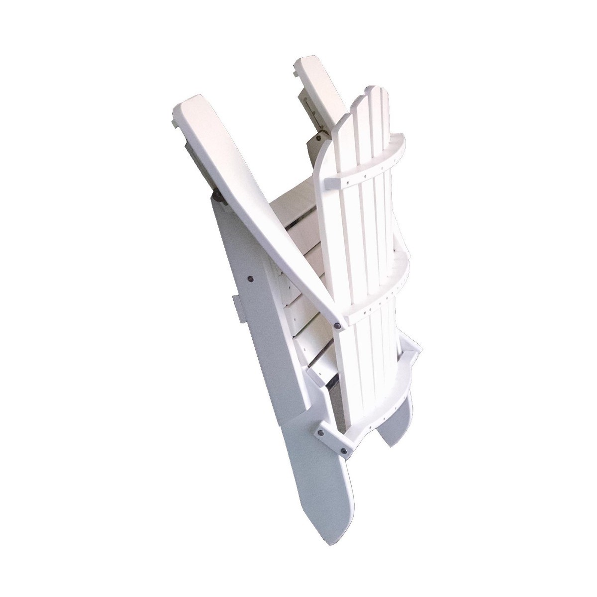 A&L Furniture Poly Folding/Reclining Adirondack Chair