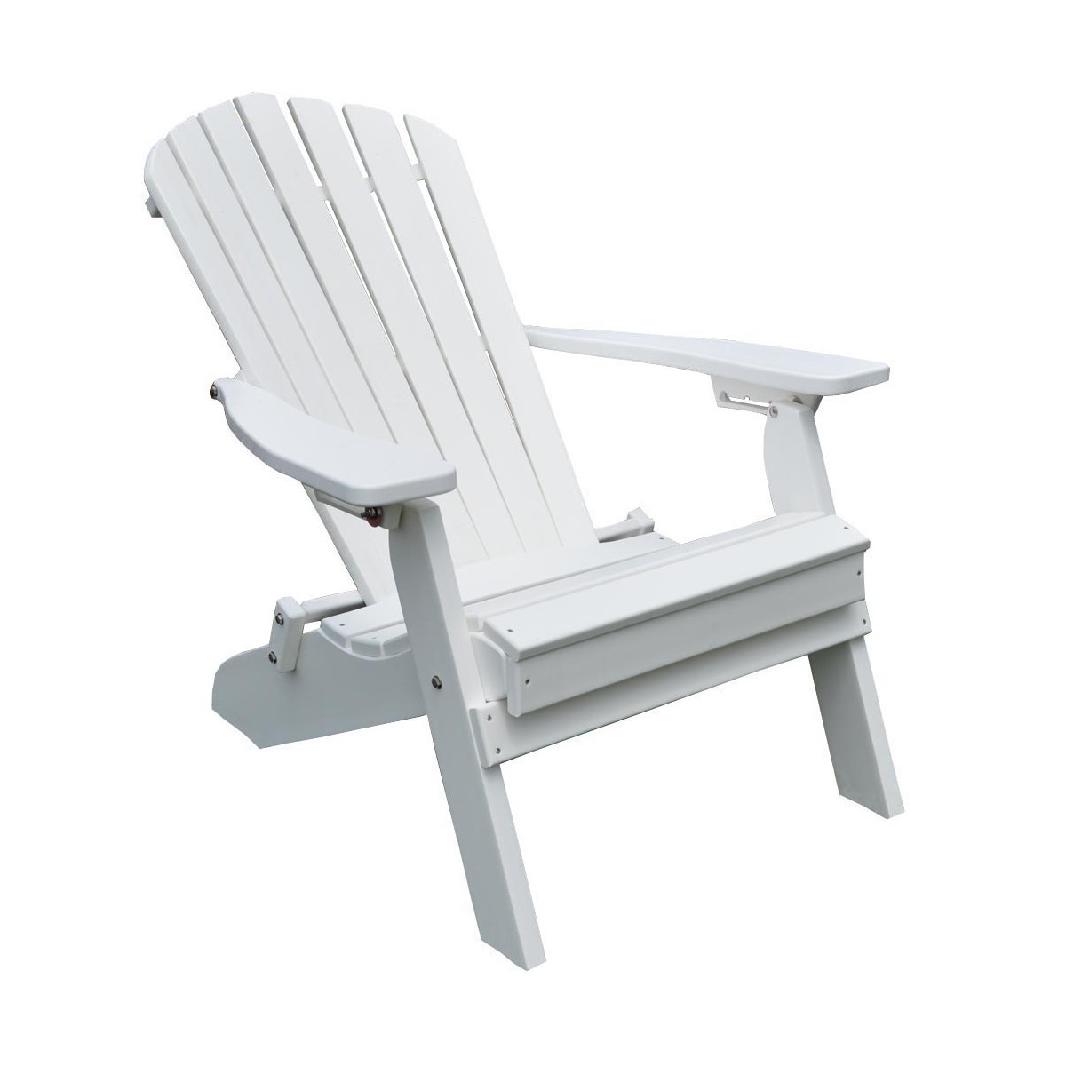 A&L Furniture Poly Folding/Reclining Adirondack Chair