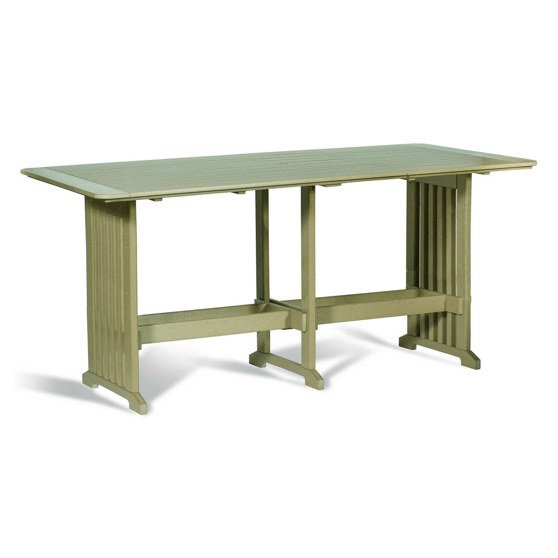 Amish Poly 43 in x 96 in Bar Table