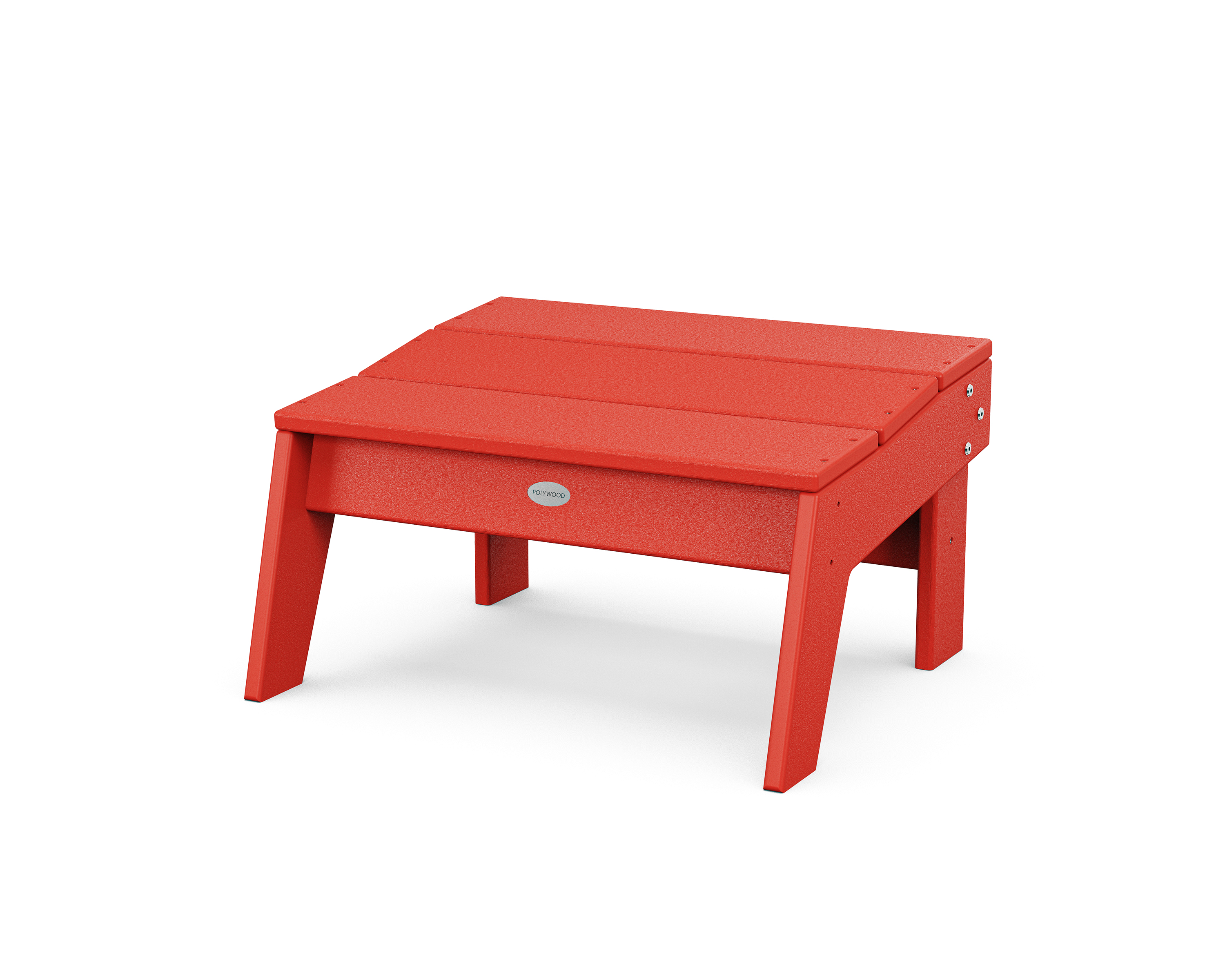 POLYWOOD Modern Studio Oversized Ottoman