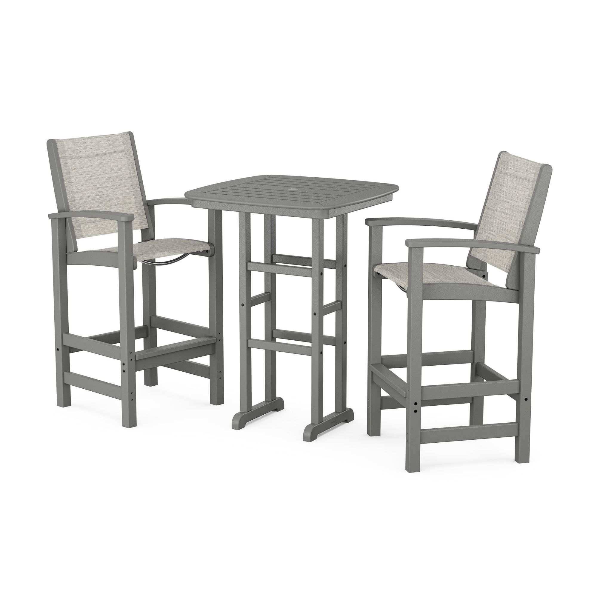 POLYWOOD® Coastal 3-Piece Bar Set