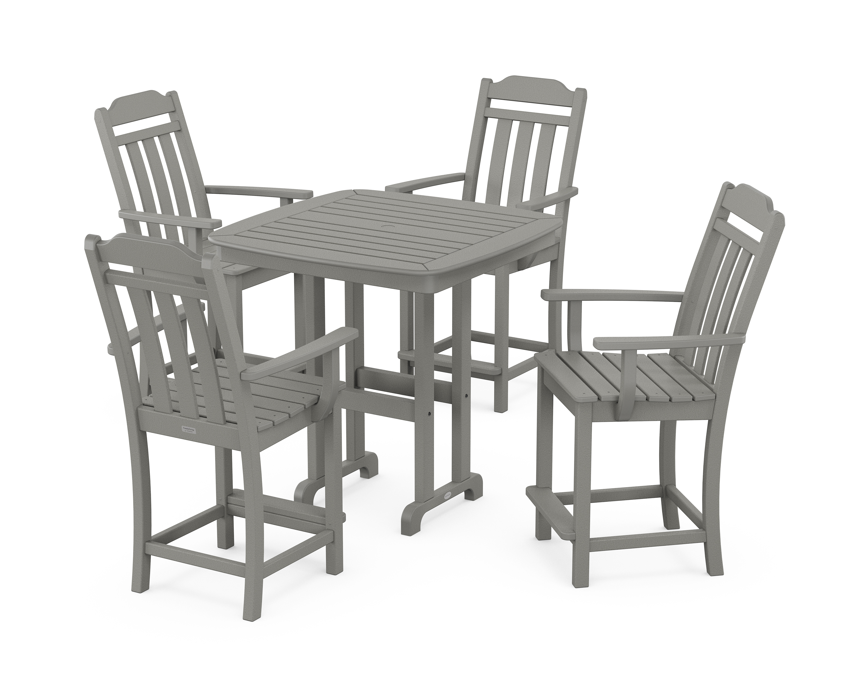POLYWOOD Cottage 5-Piece Counter Set