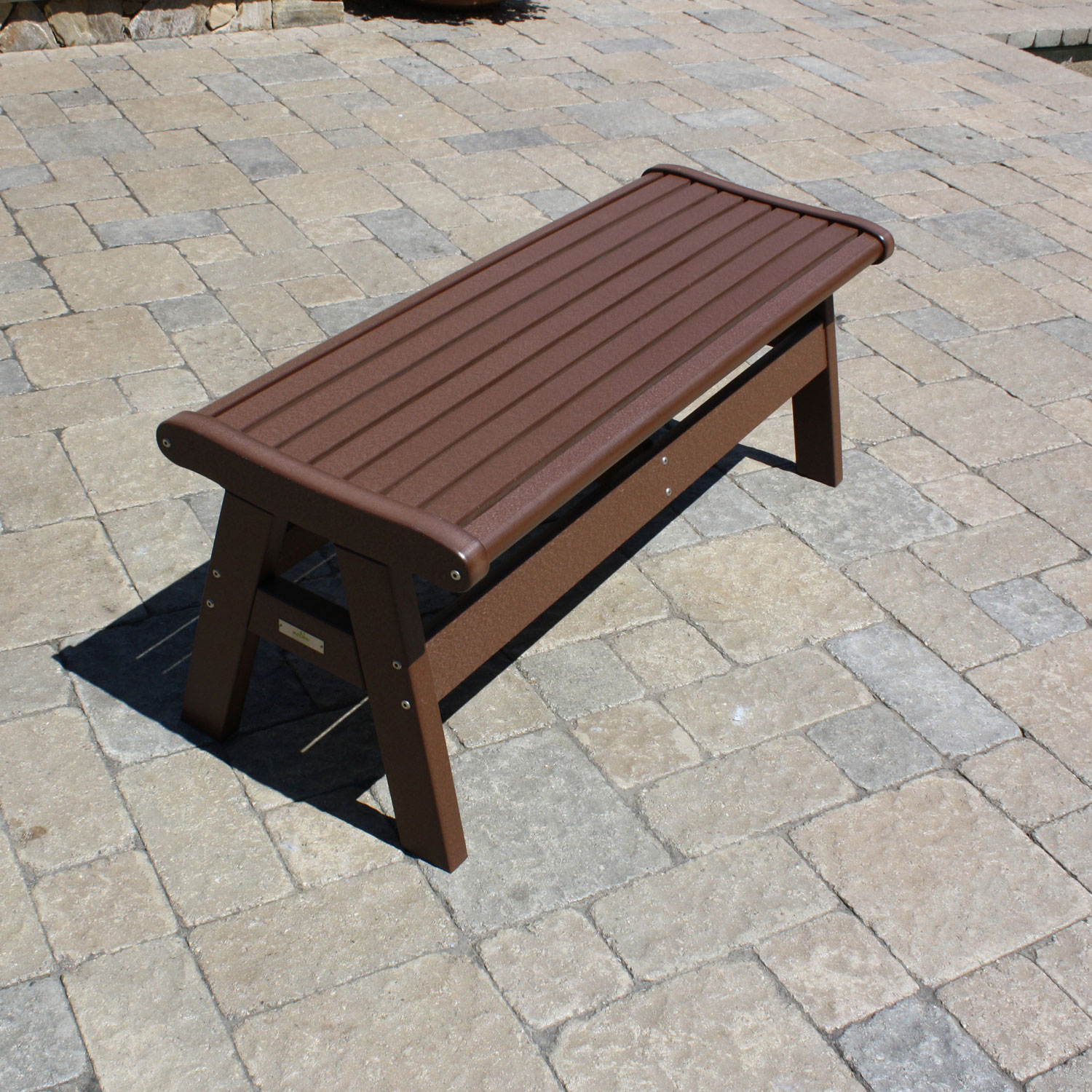 Malibu Outdoor Newport 48 in Backless Bench