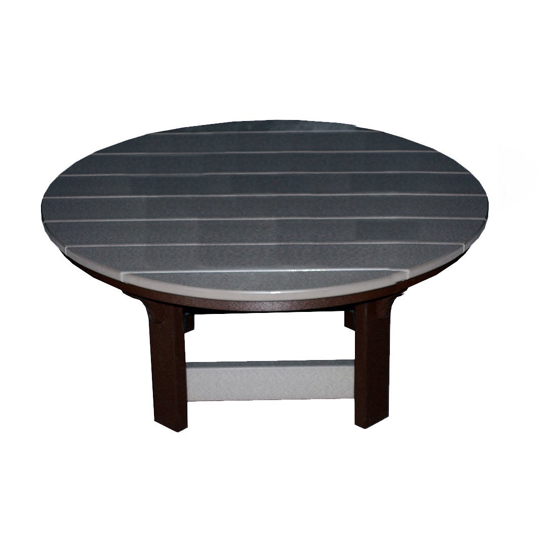 Amish Poly 42in Round Coffee Table