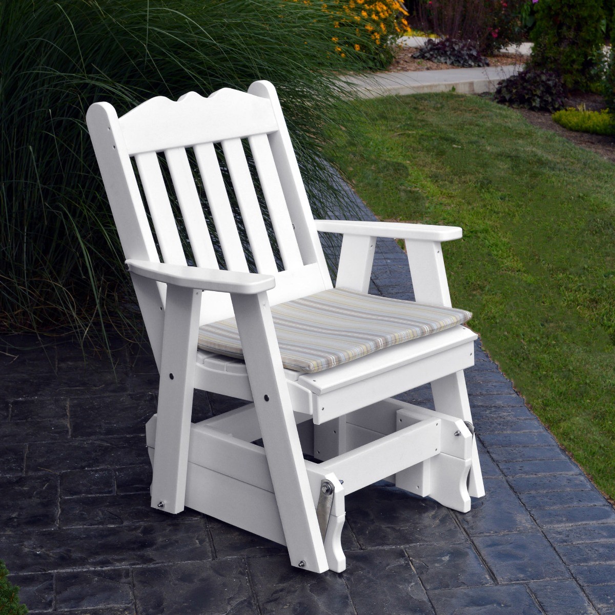 A&L Furniture Poly Royal English Gliding Chair