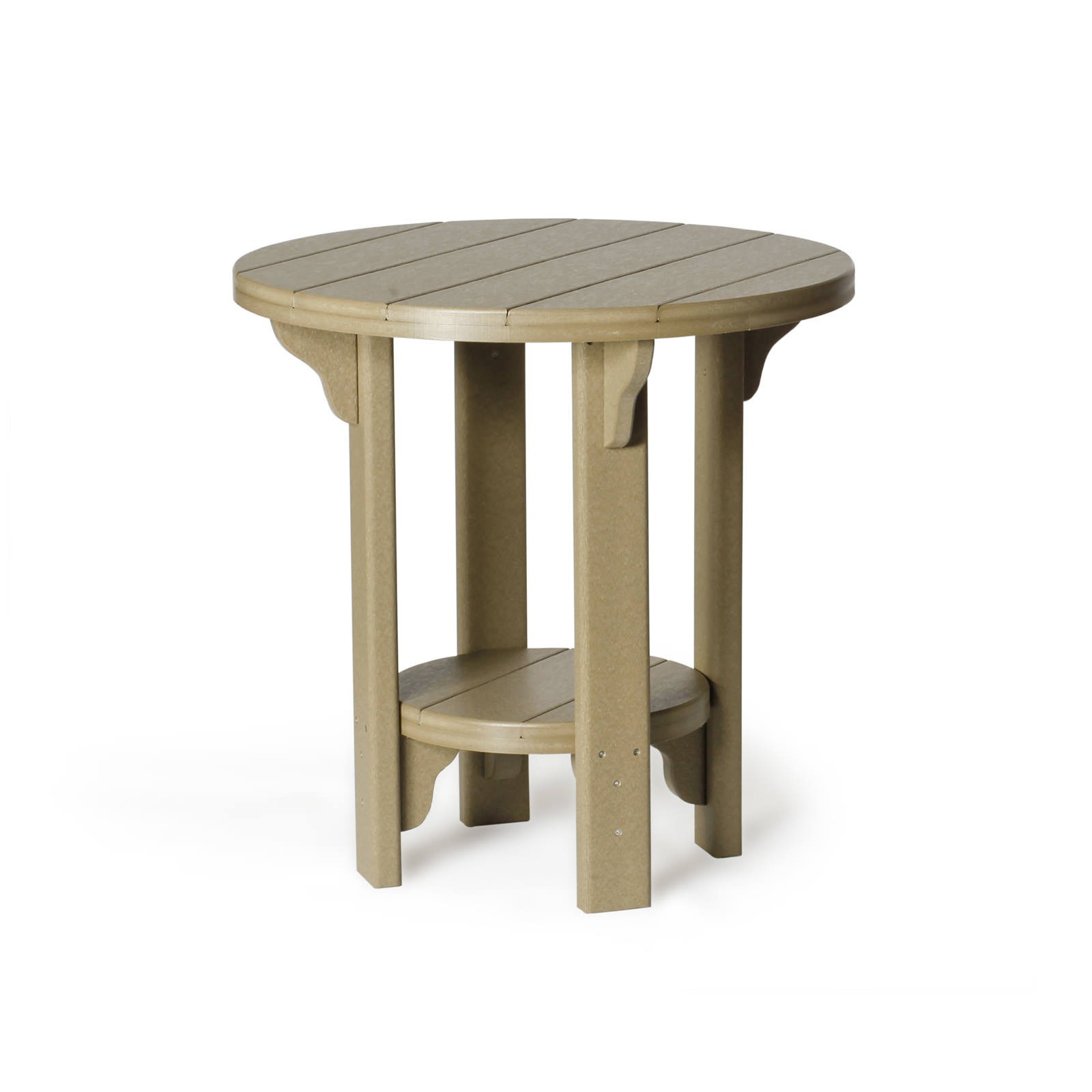 Amish Poly Fanback Bistro Dining Set