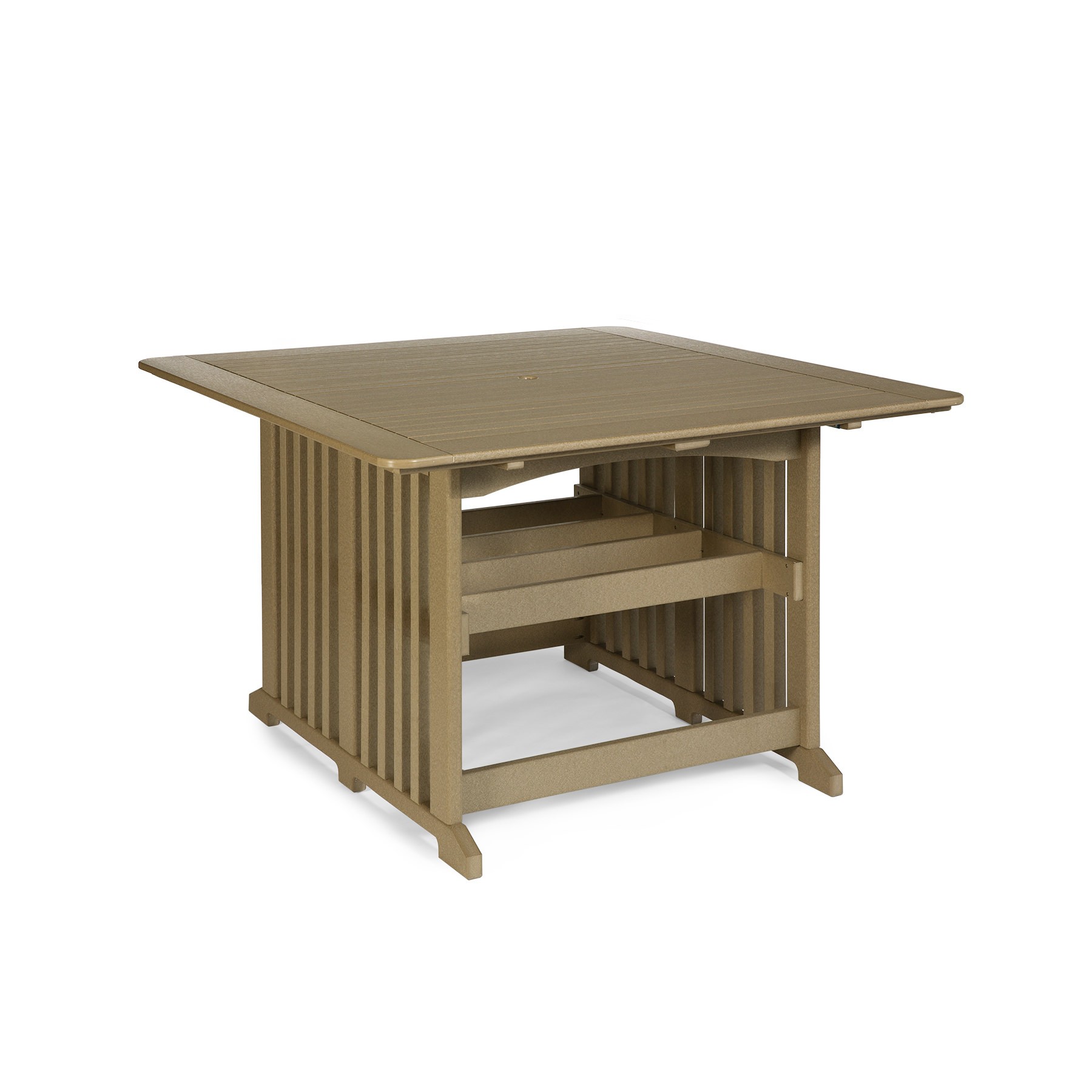Amish Poly Square 72 in Counter Table
