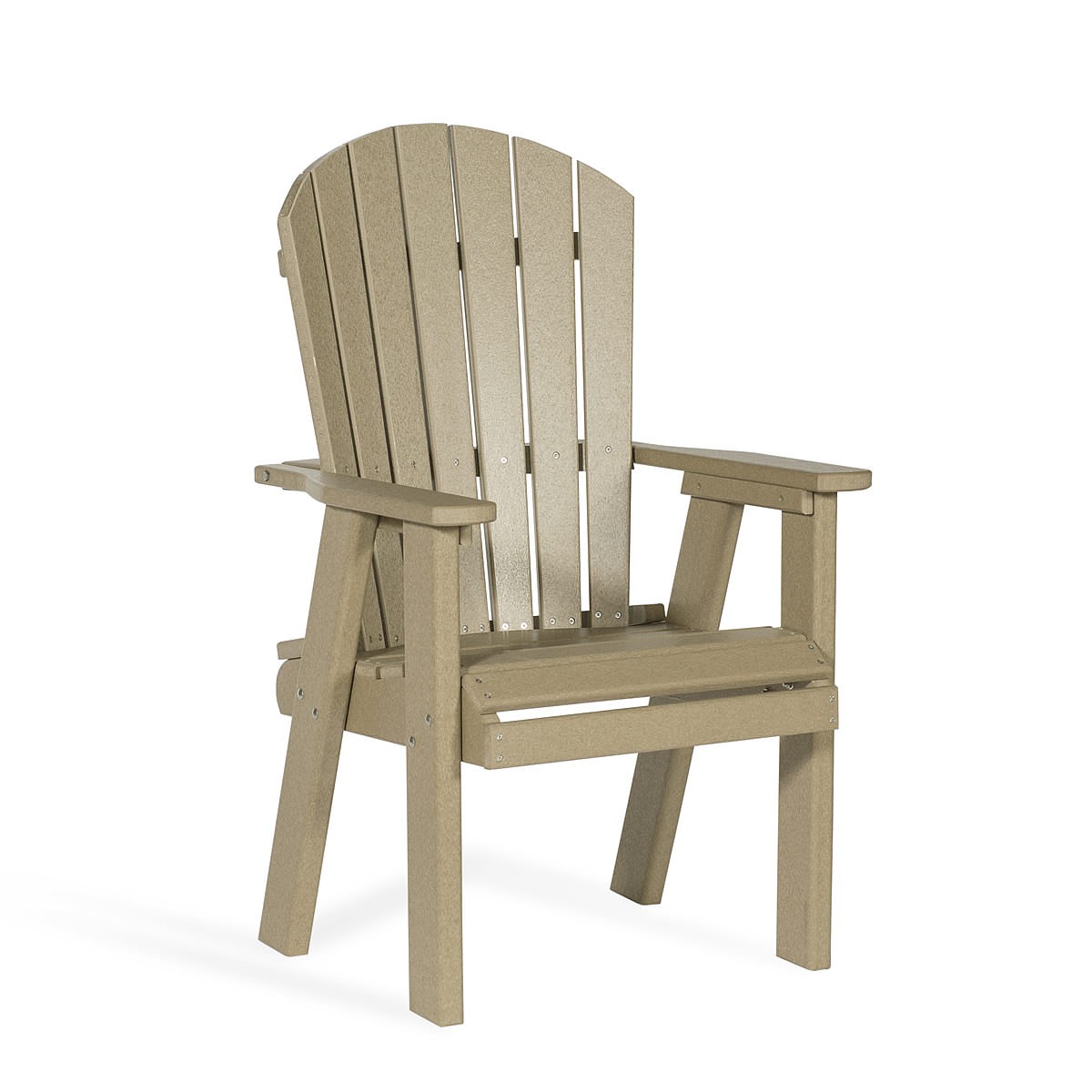 Amish Poly Fanback Bistro Dining Set