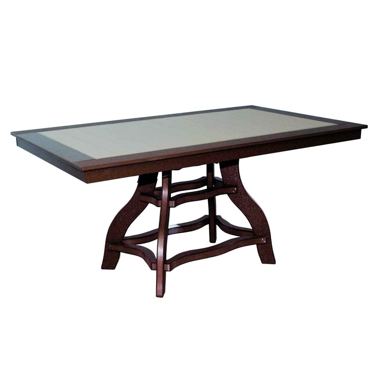 Amish Poly 36 in x 84 in Rectangle Counter Table
