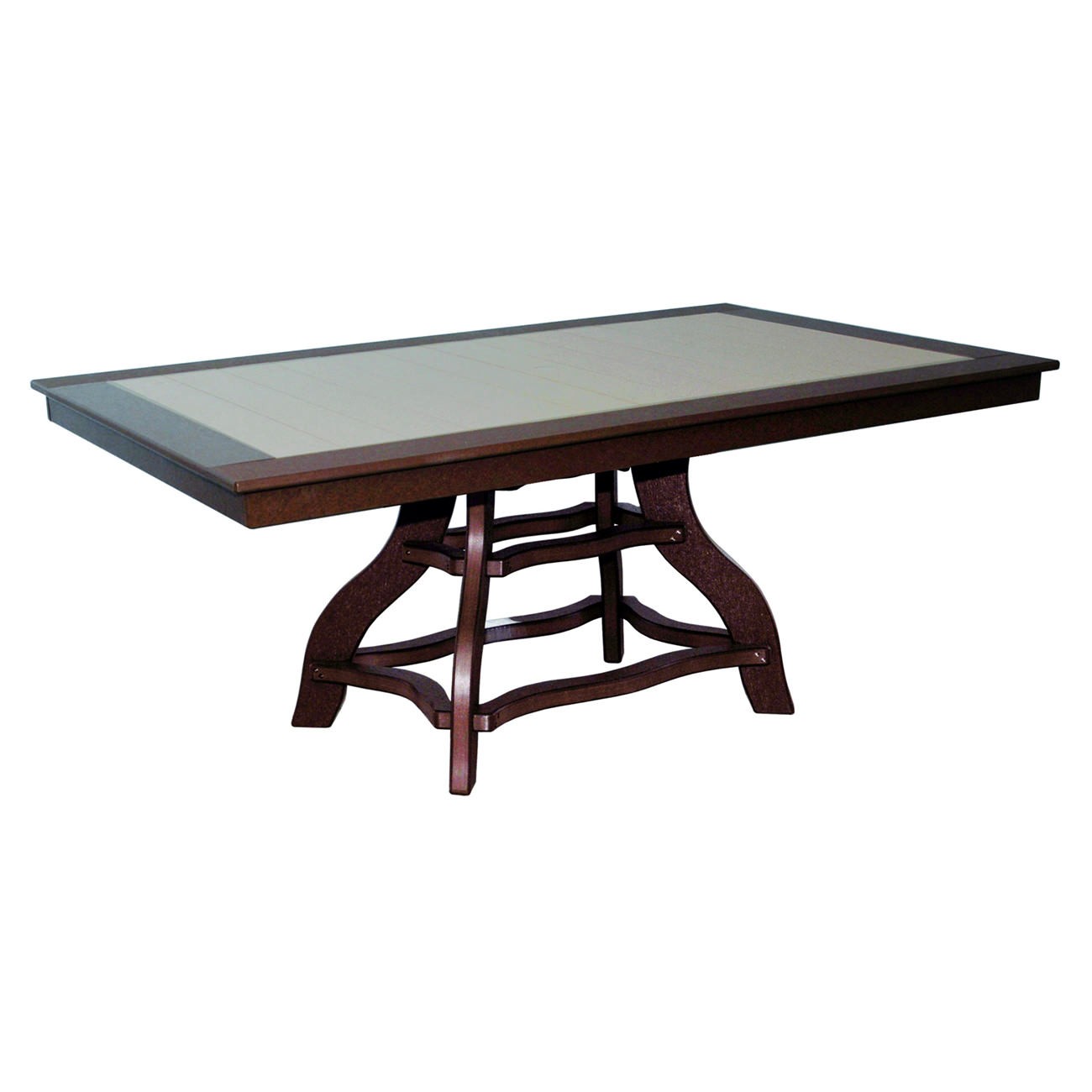 Amish Poly 36 in x 84 in Rectangle Dining Table