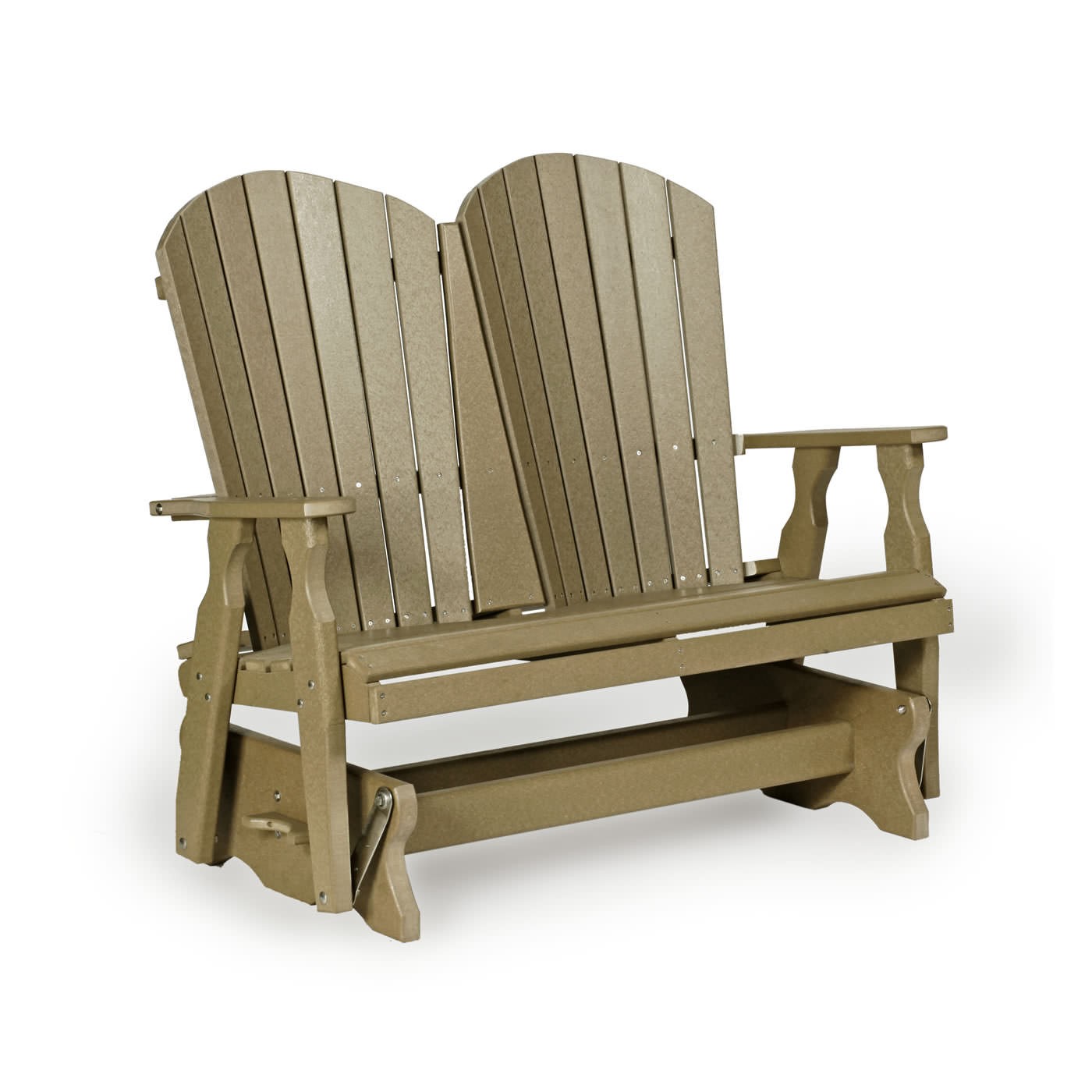 Amish Poly Fanback 4 pc Glider Set