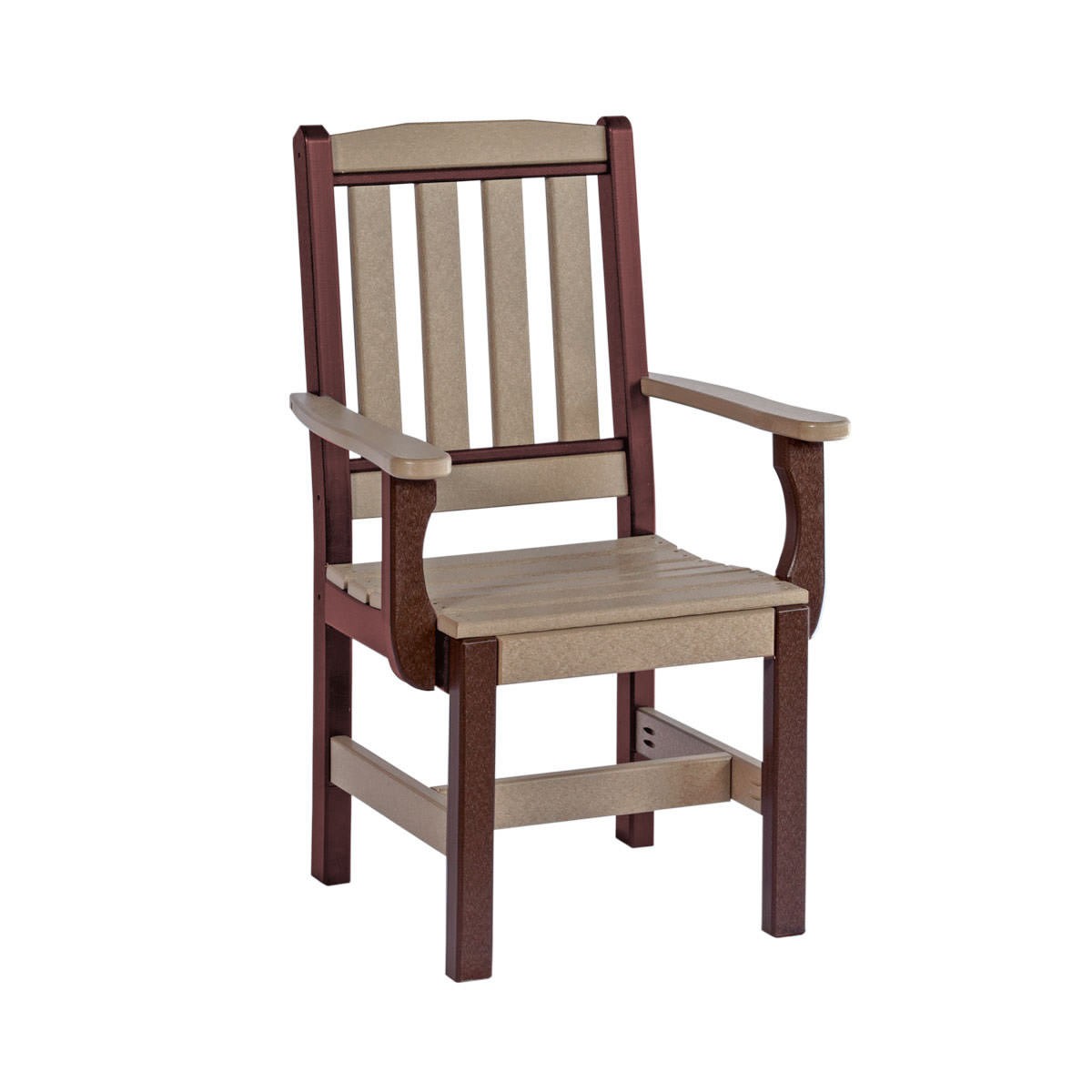 Amish Poly English Garden 9 pc Dining Set