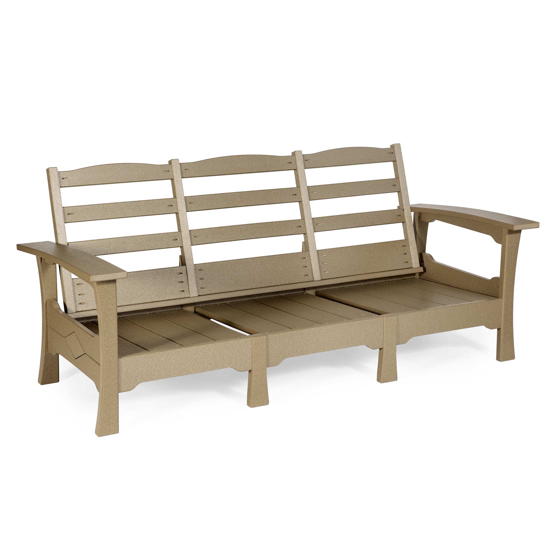 Amish Poly Mission Deep Seating 4 pc Sofa Set