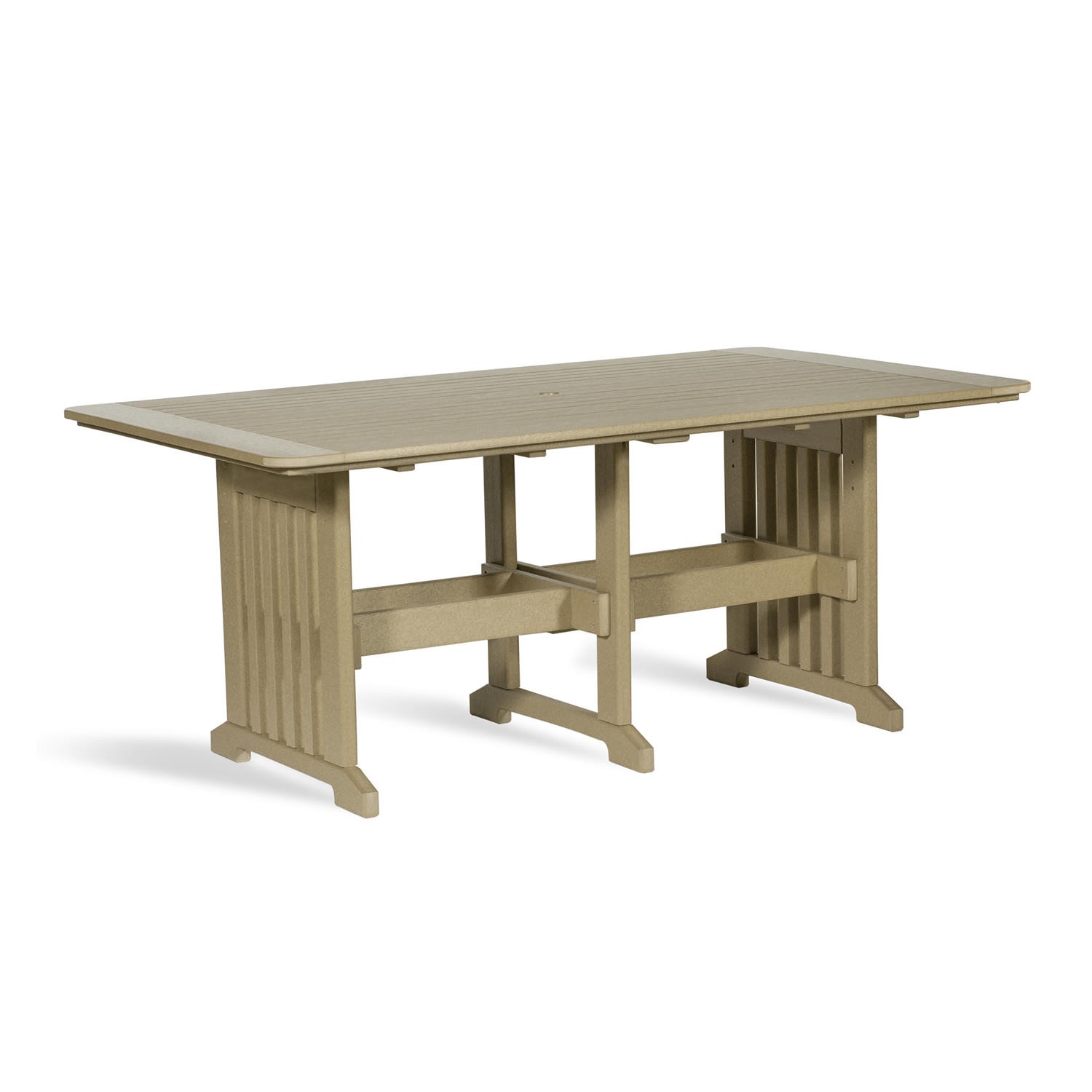Amish Poly English Garden 7 pc Dining Set