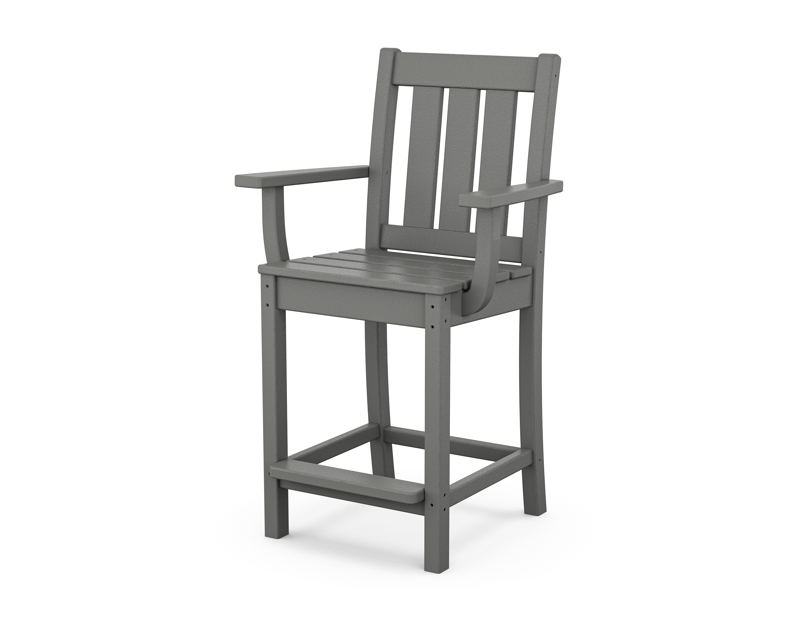 POLYWOOD Oxford Counter Arm Chair