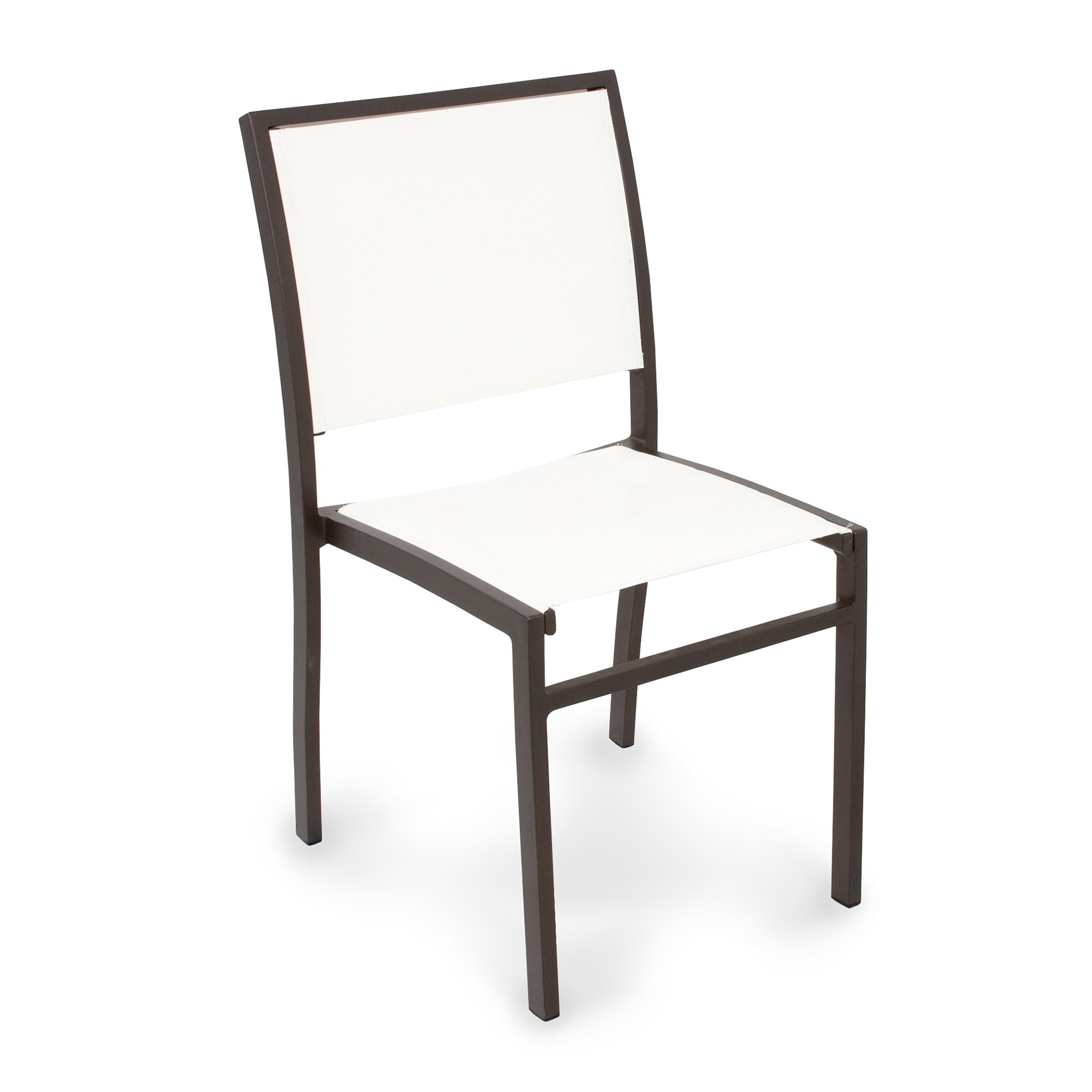 White on Bronze