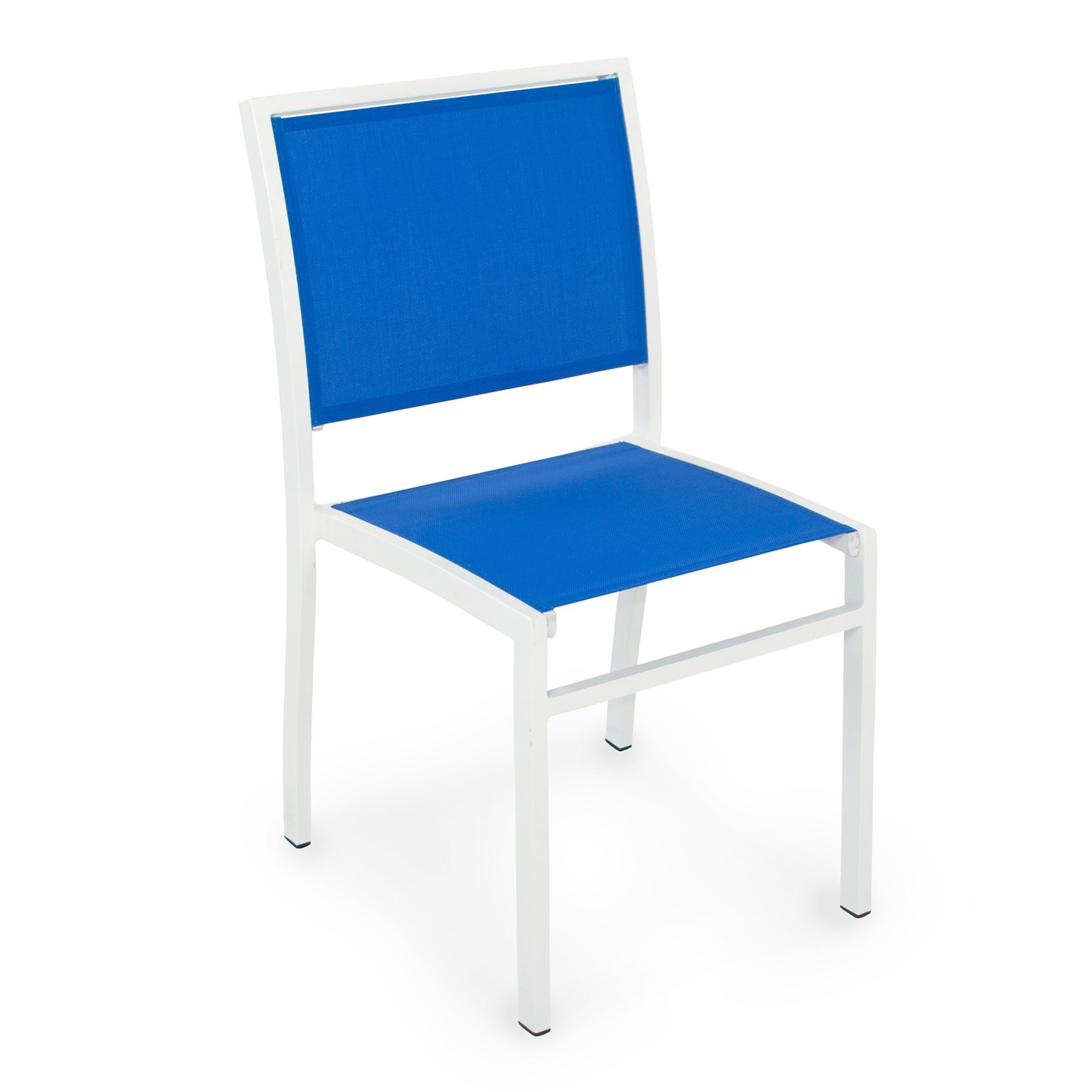 Royal Blue on White