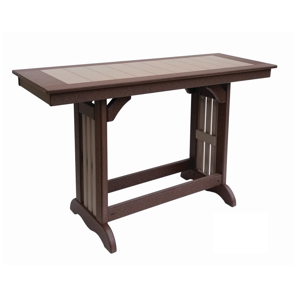 Amish Poly 22 in x 72 in Brunch Buffet Counter Table