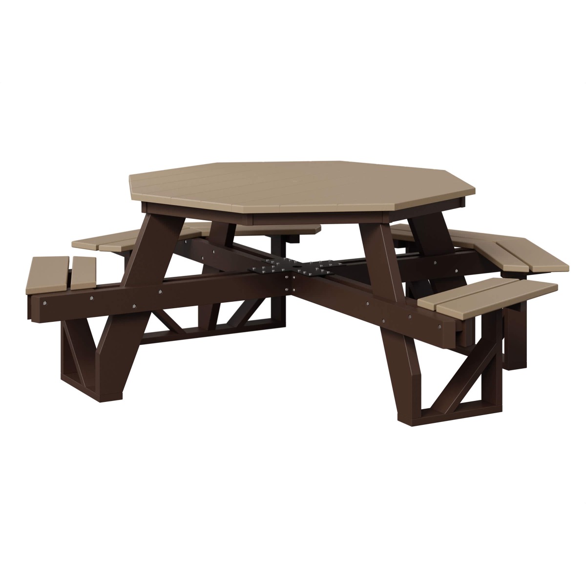 Berlin Gardens Octagon Ada Picnic Table