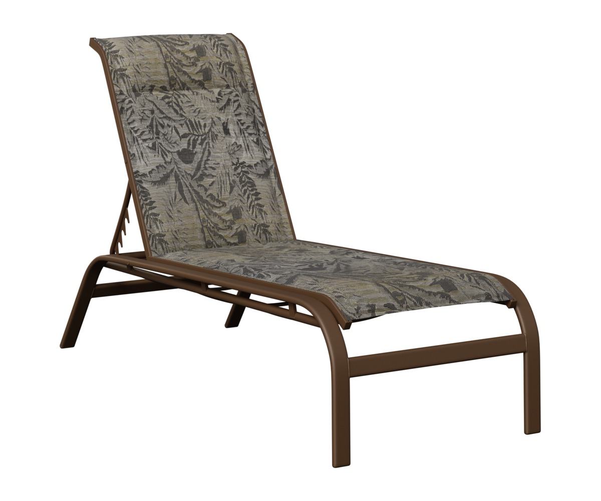 Berlin Gardens Murphy Padded Chaise Armless Lounge