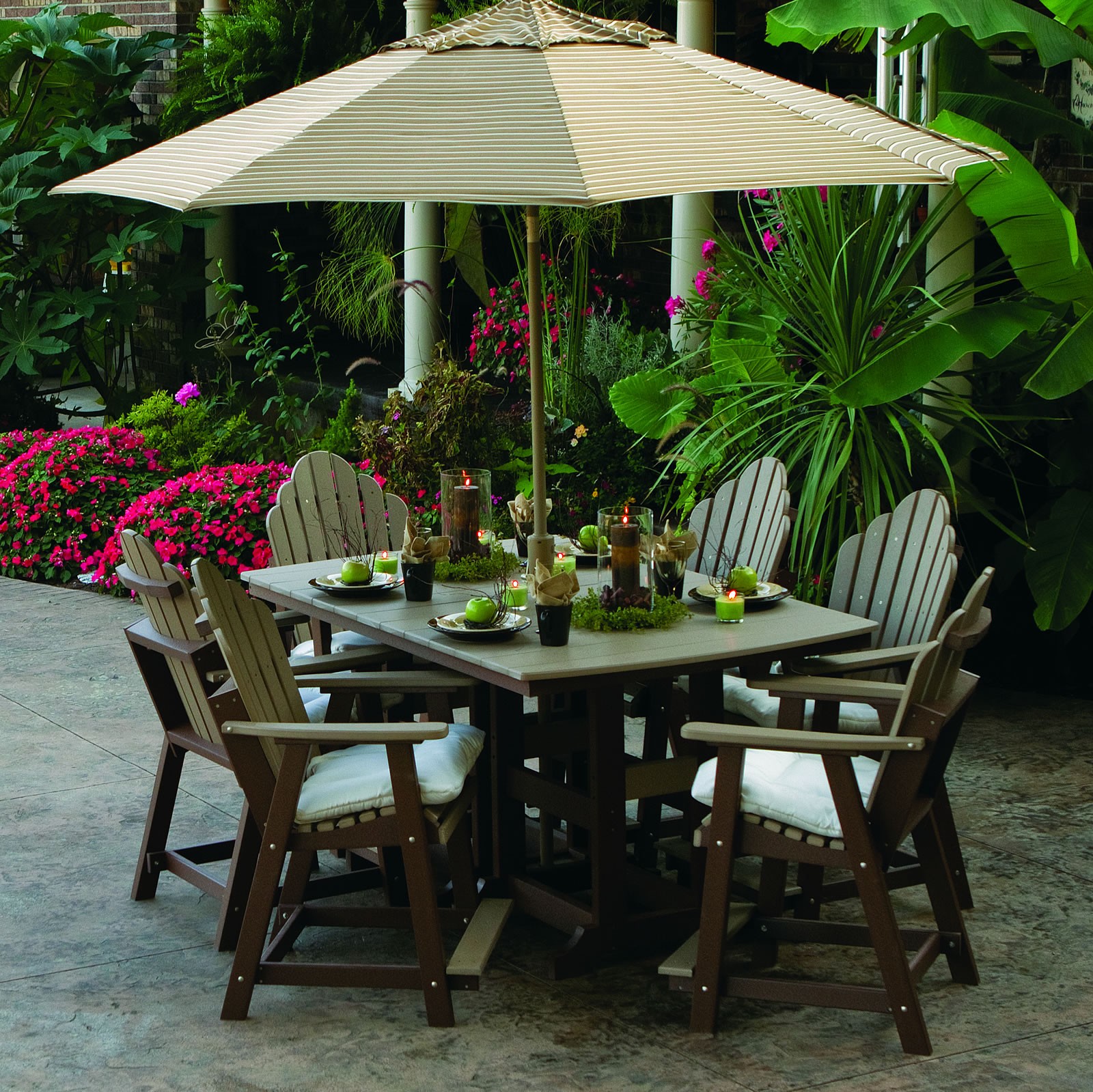 Berlin Gardens - Iris Garden Classic Counter Dining Set