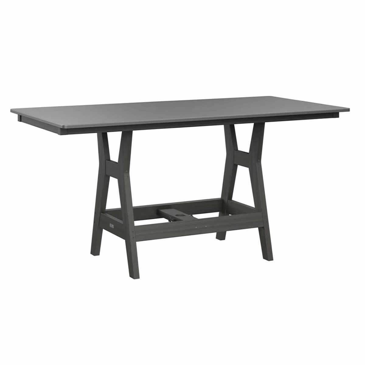 Berlin Gardens Harbor Hammered Finish 33 x 66 in Counter Table