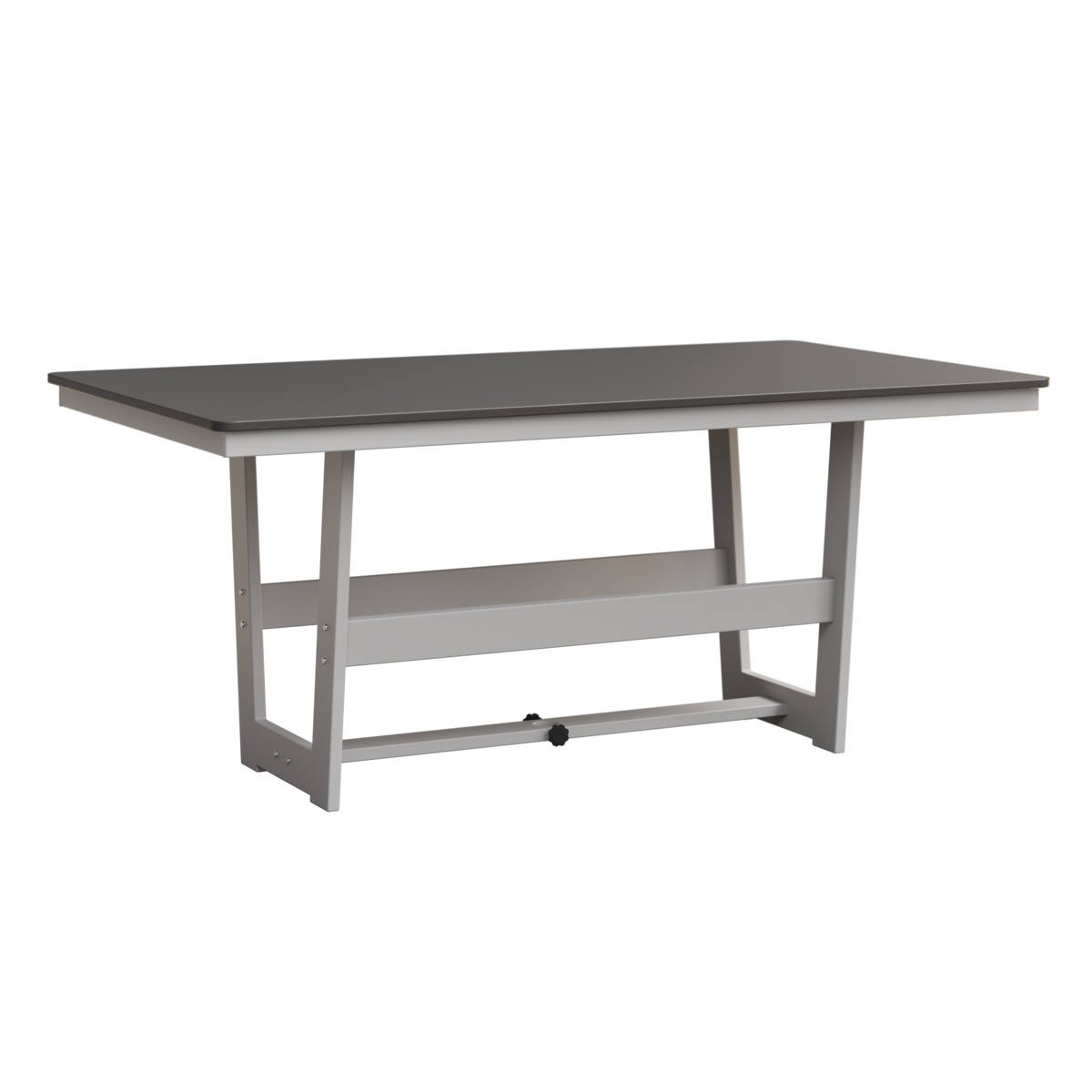 Berlin Gardens Hudson Hammered Finish 40 x 70 in Dining Table