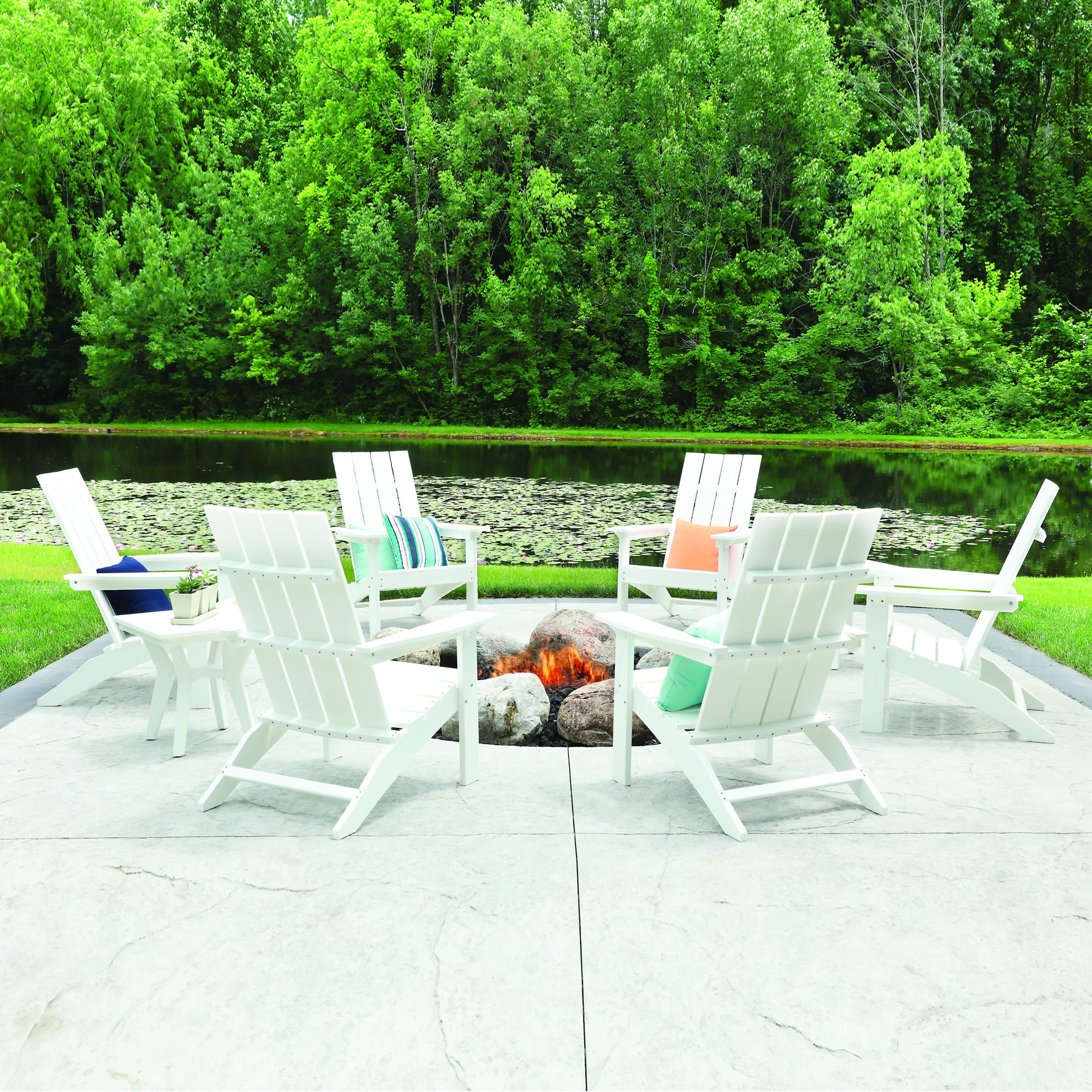 Berlin Gardens Mayhew Adirondack 3 pc Conversation Set