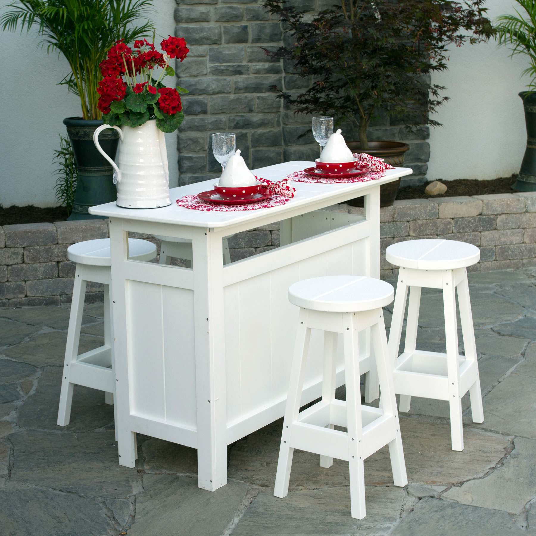 Bar stools sold separately