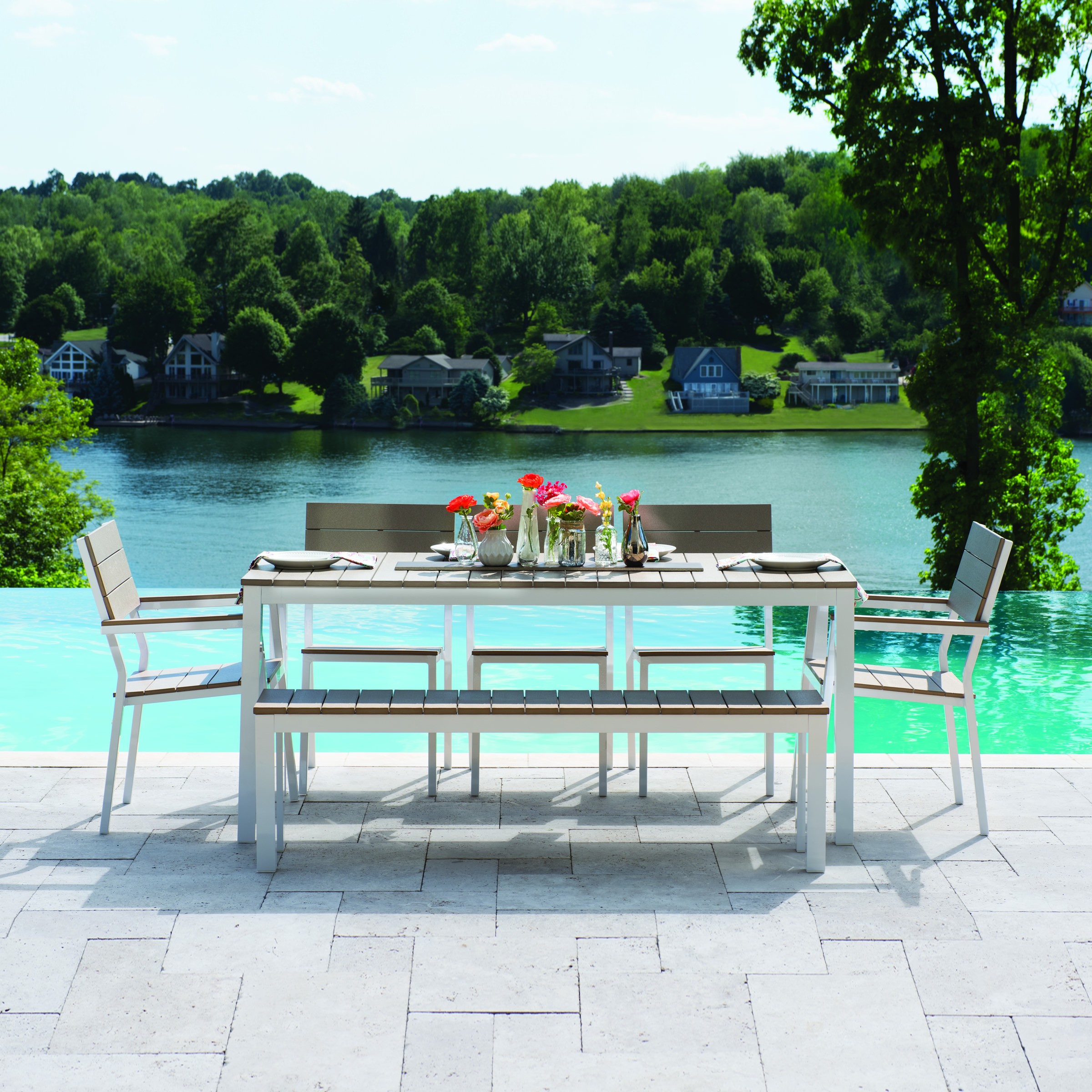 Berlin Gardens PAX 30 x 70 in Dining Table