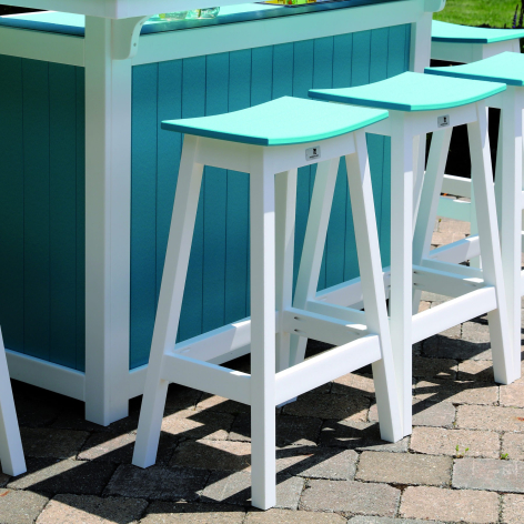 Buy POLYWOOD® Bar Stools Furniture : Premium Poly Patios