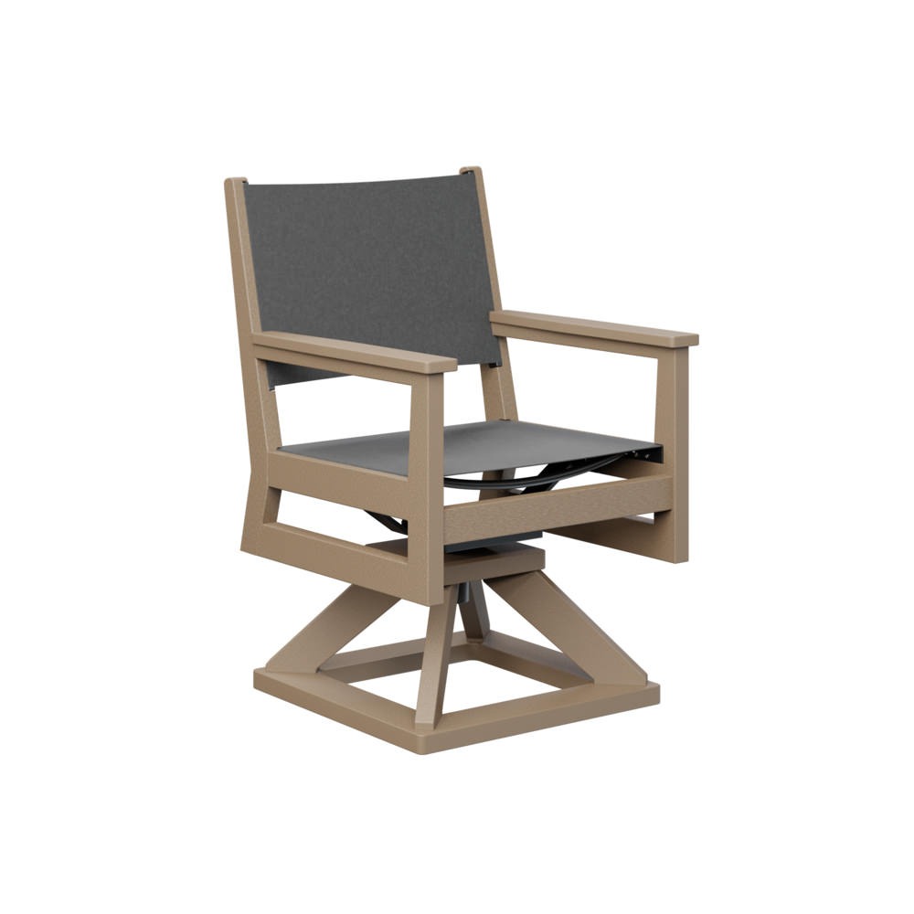 Berlin Gardens Mayhew Sling Swivel Rocker Dining