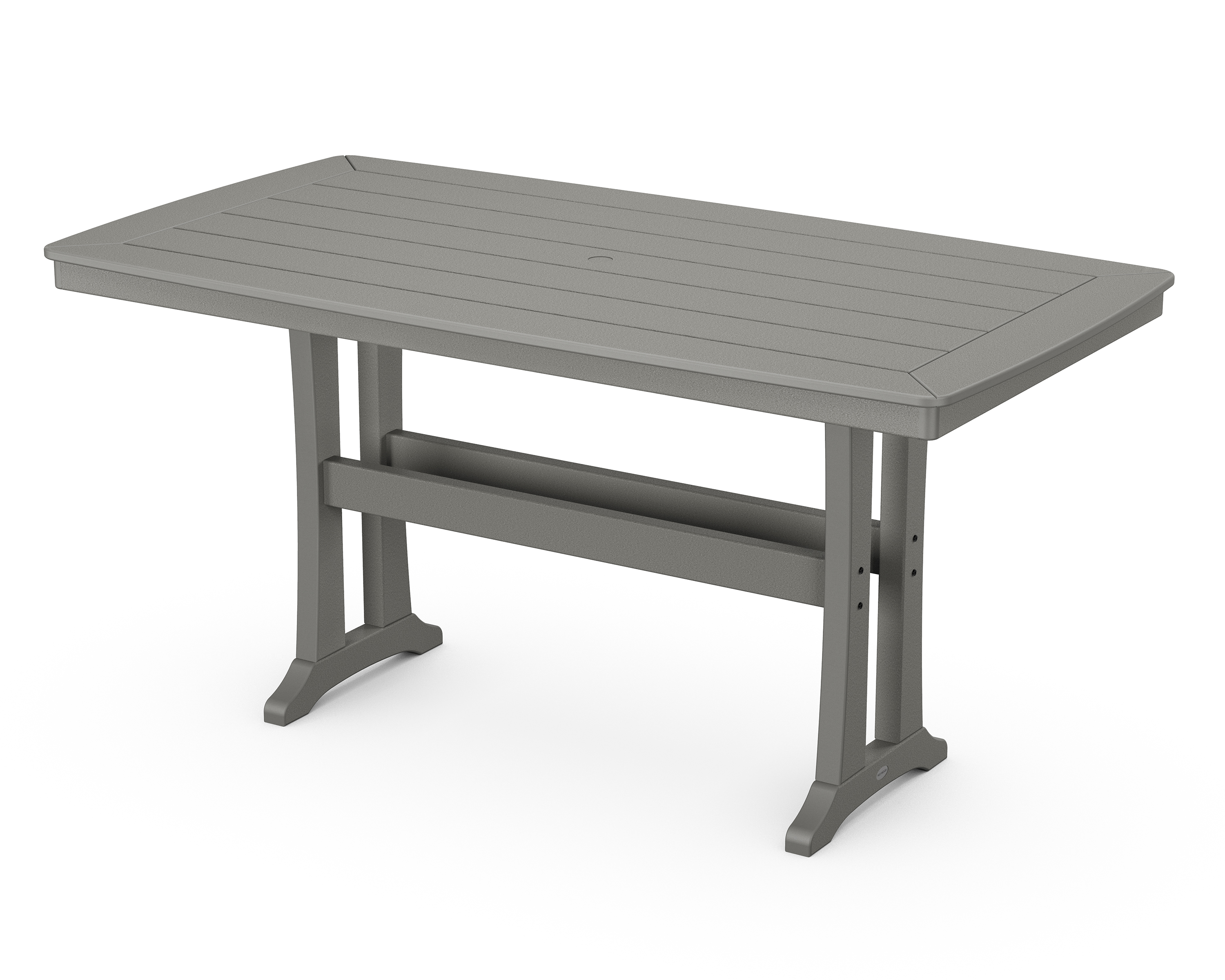 POLYWOOD Nautical Trestle 38" x 73" Counter Table