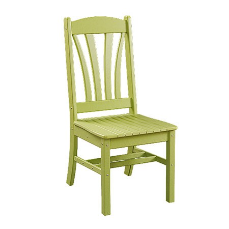 Sunburst Poly Dining Side Chair